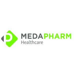 Website Design and development for Medapharm, healthcare in Lebanon Logo