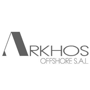 Arkhos Holding website design and development  Logo