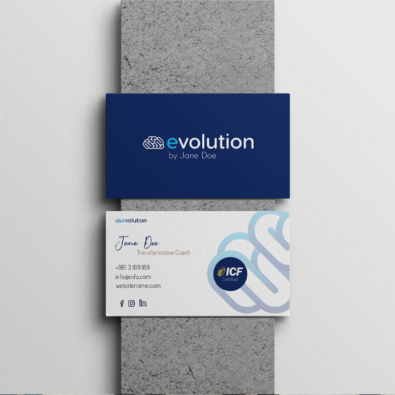 Branding designs for E-volution