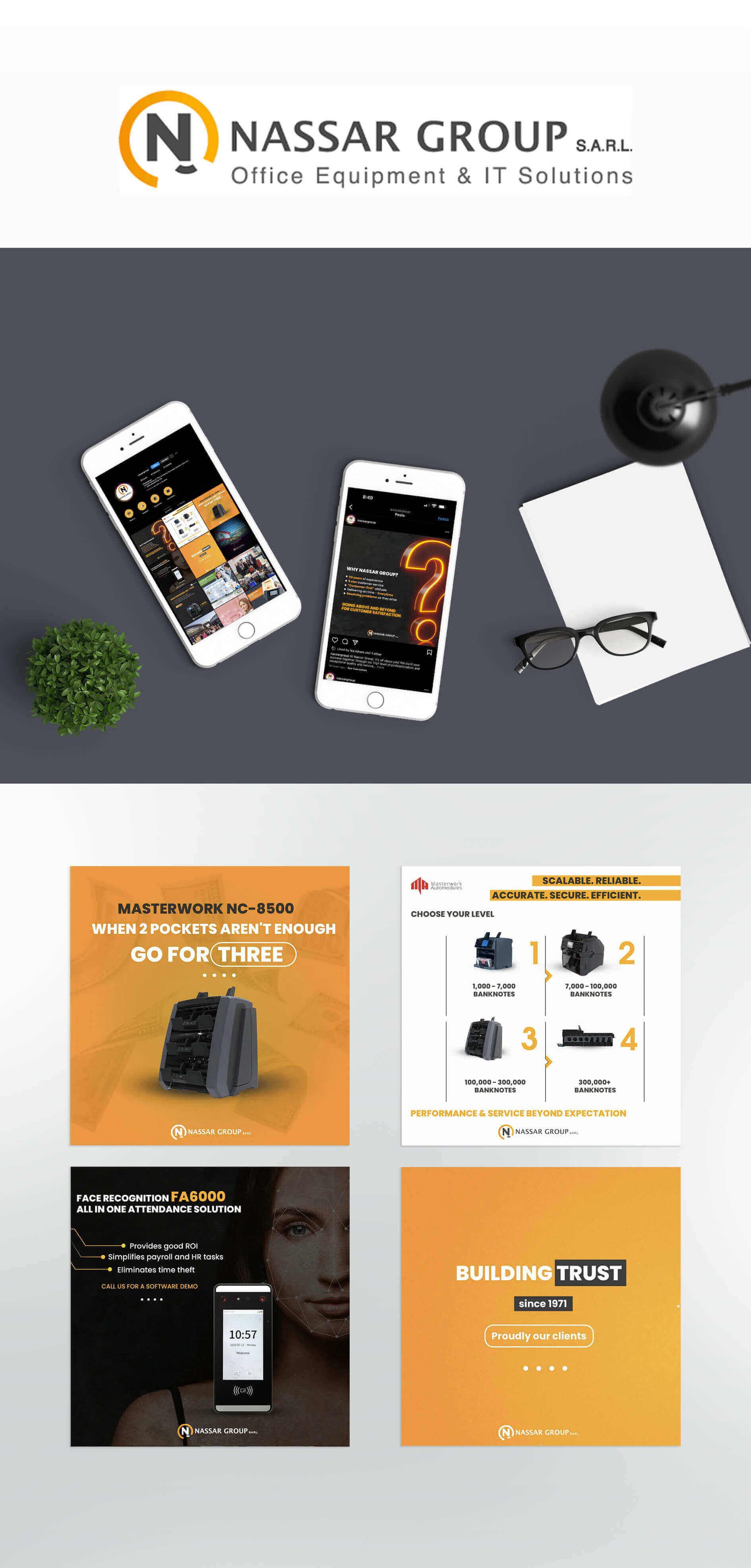 Social media marketing for Nassar Group in Lebanon