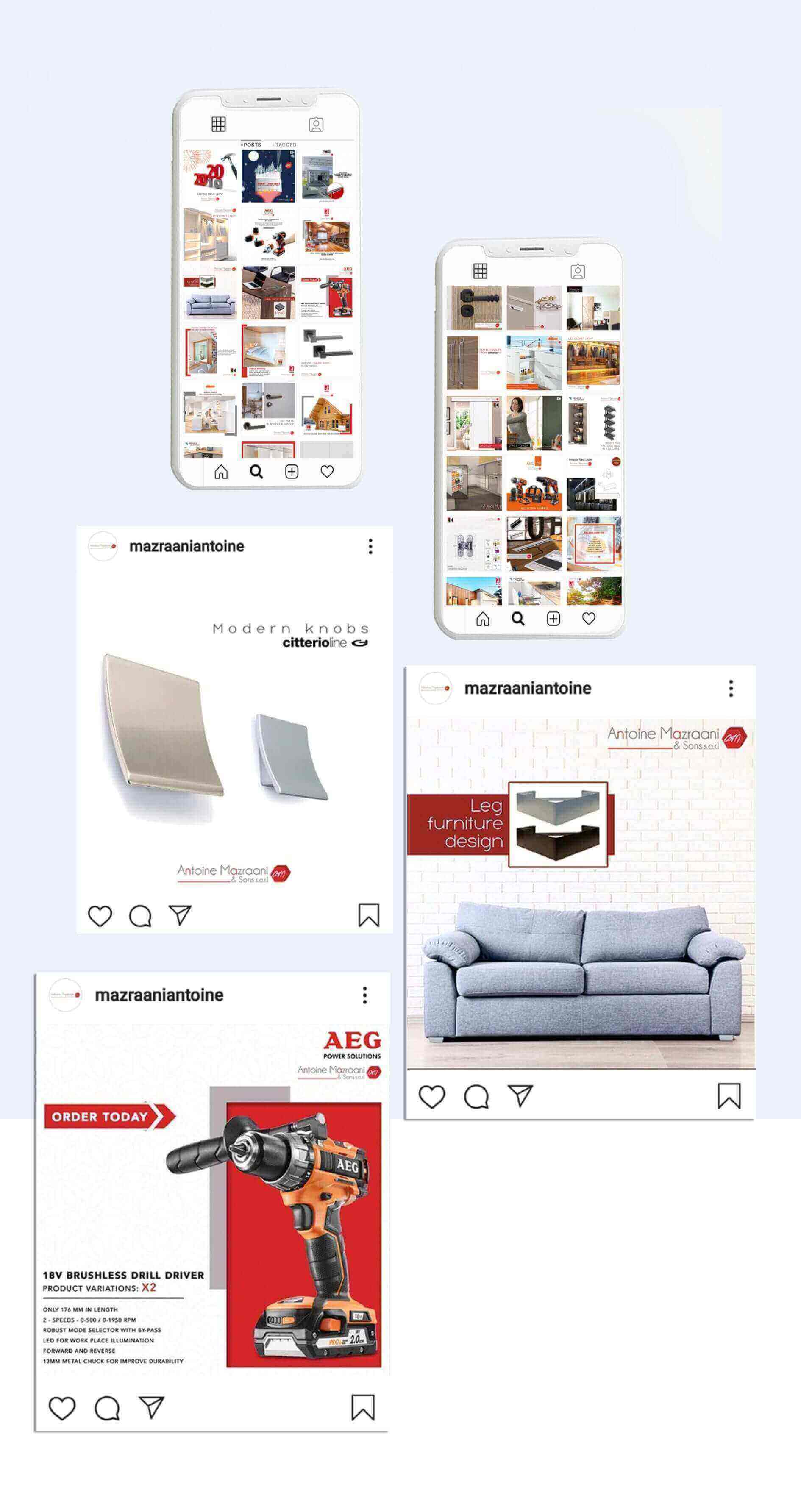 online marketing for Antoine Mazraani & Sons