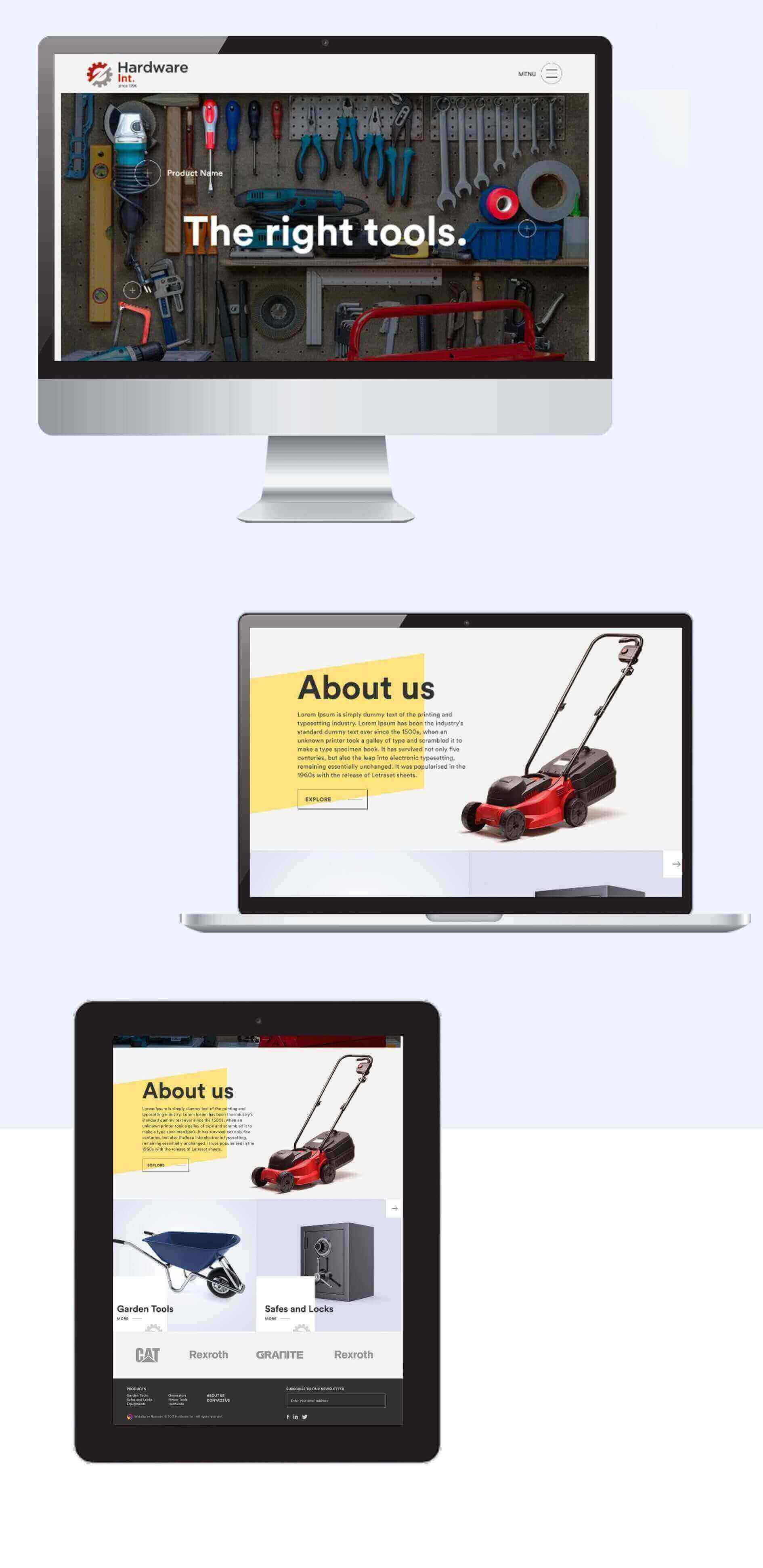 Hardware International Co. website