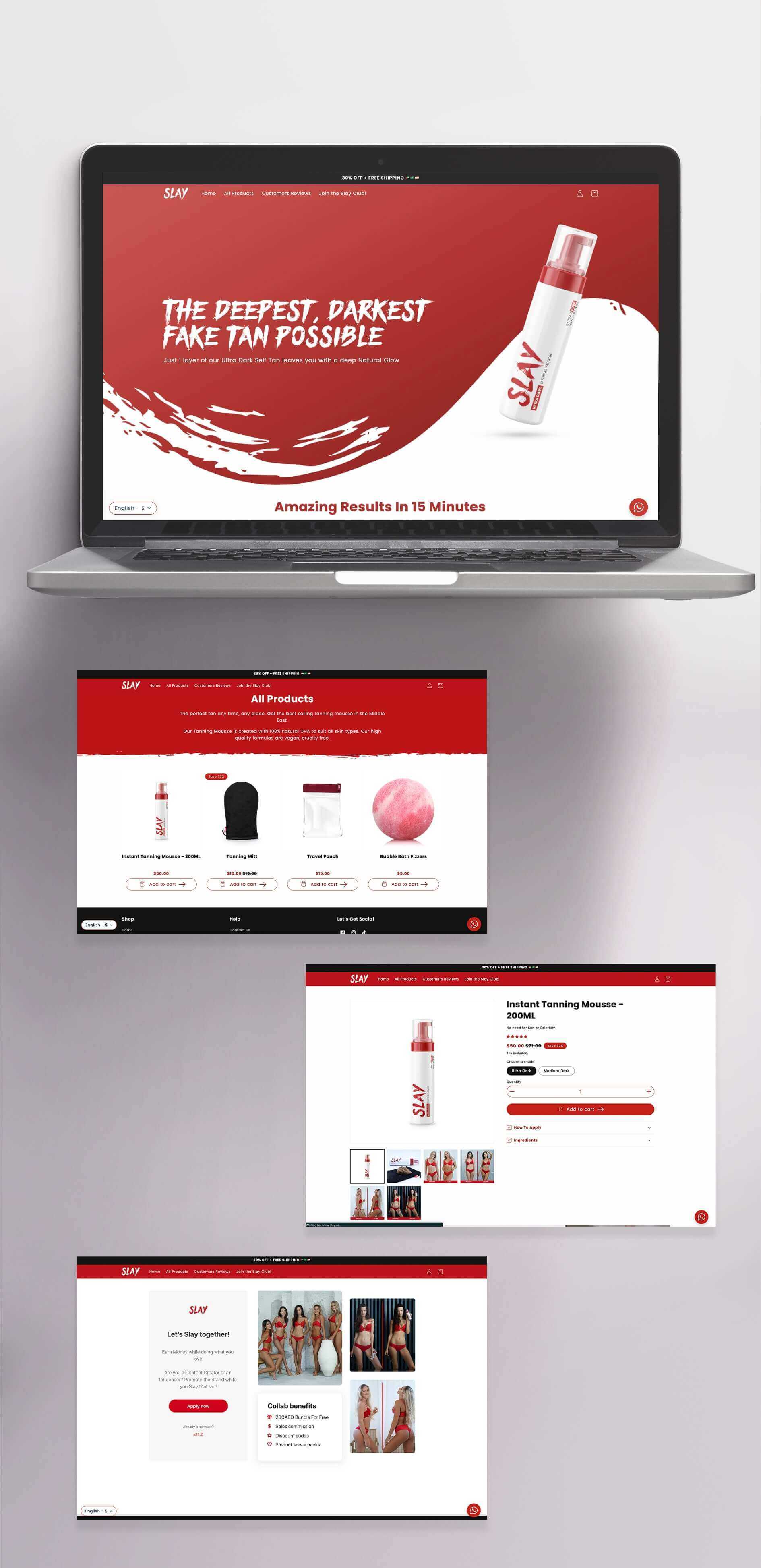 Ads Management for Slay in U.A.E.