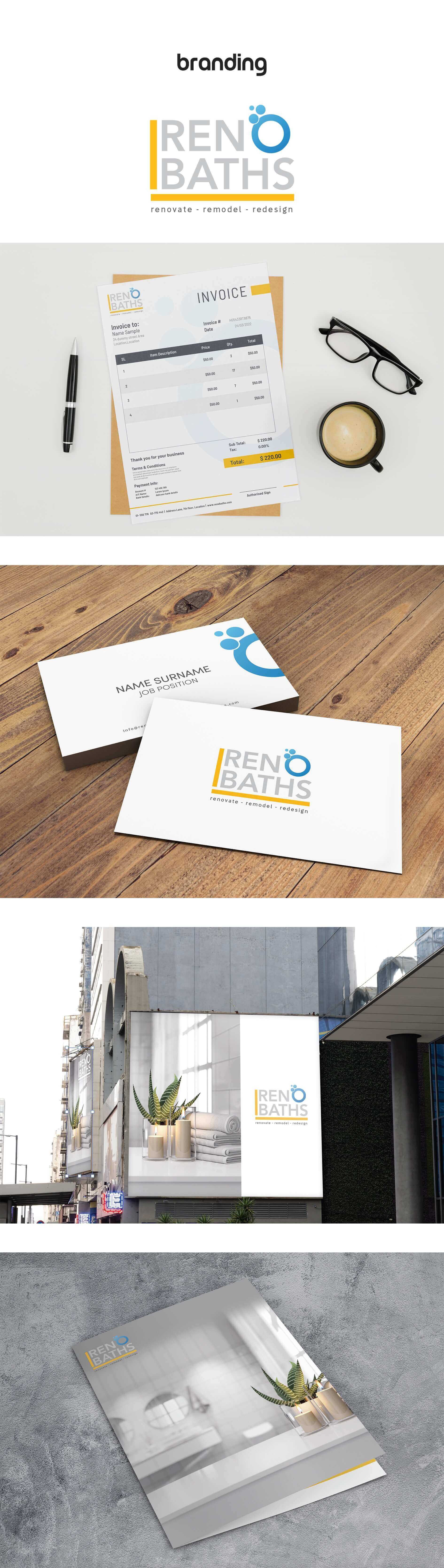 Logo Design for Renobaths in Lebanon