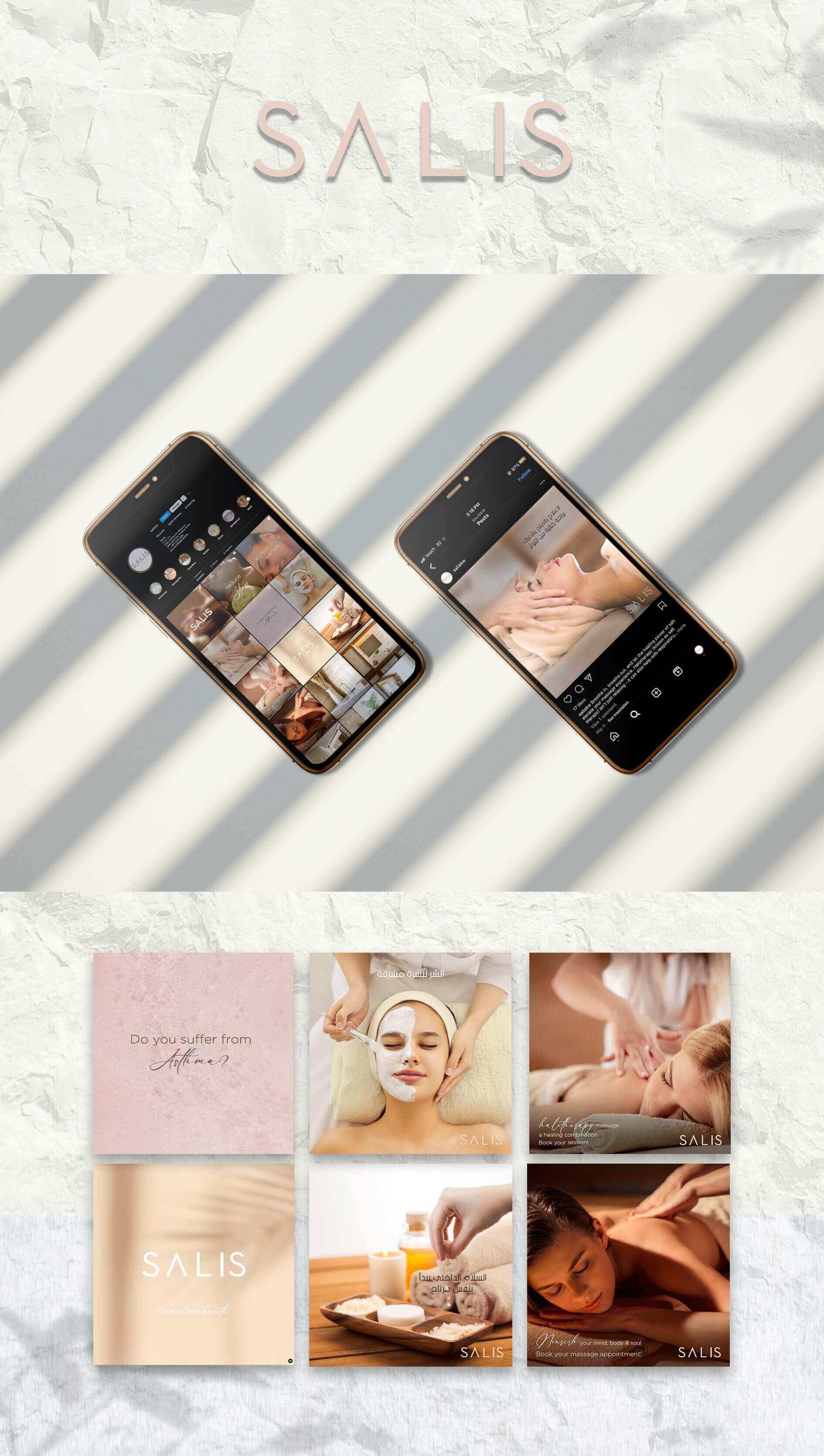 social media marketing for Salis Spa in Kuwait