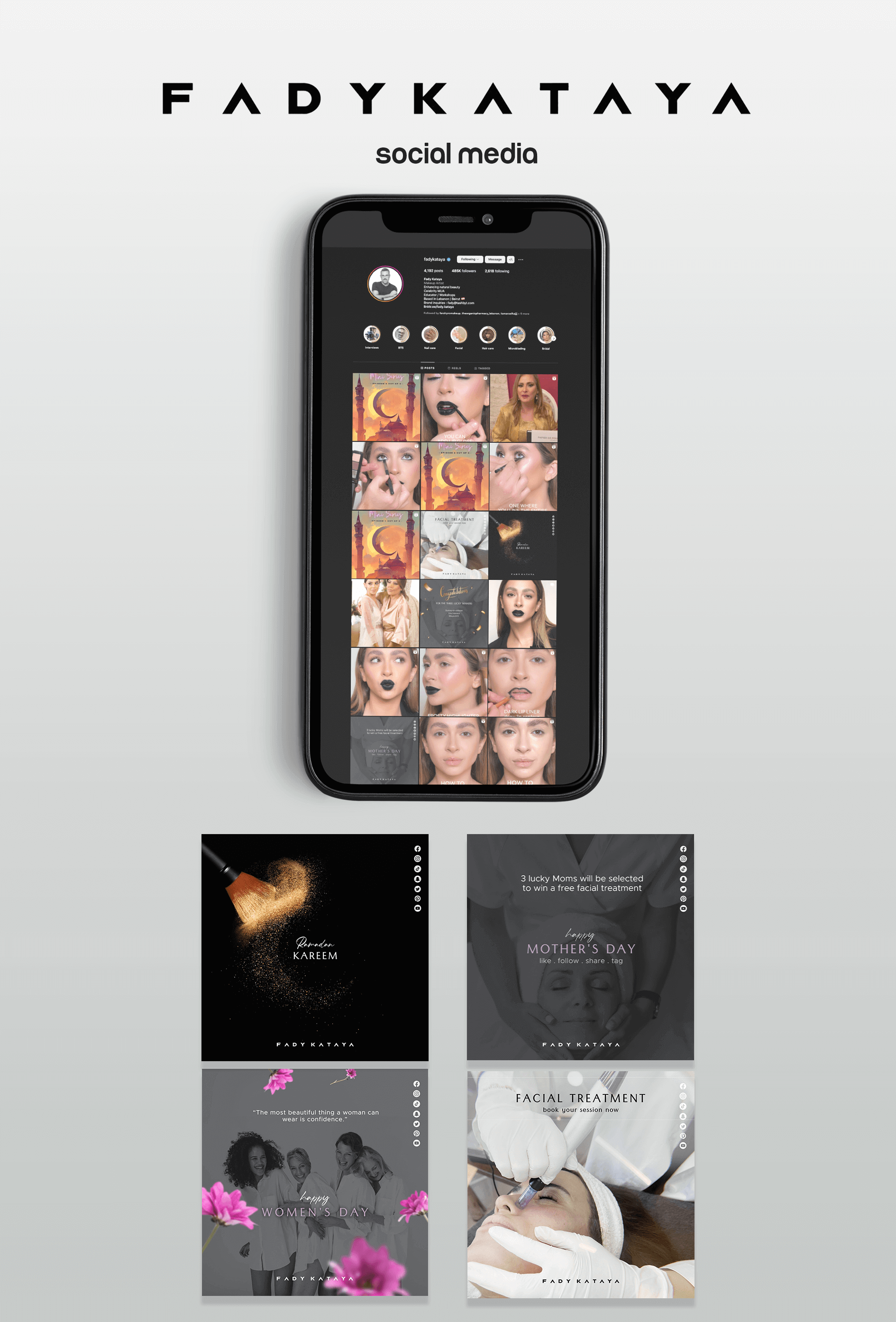 Social Media marketing for Fady Kataya in Lebanon