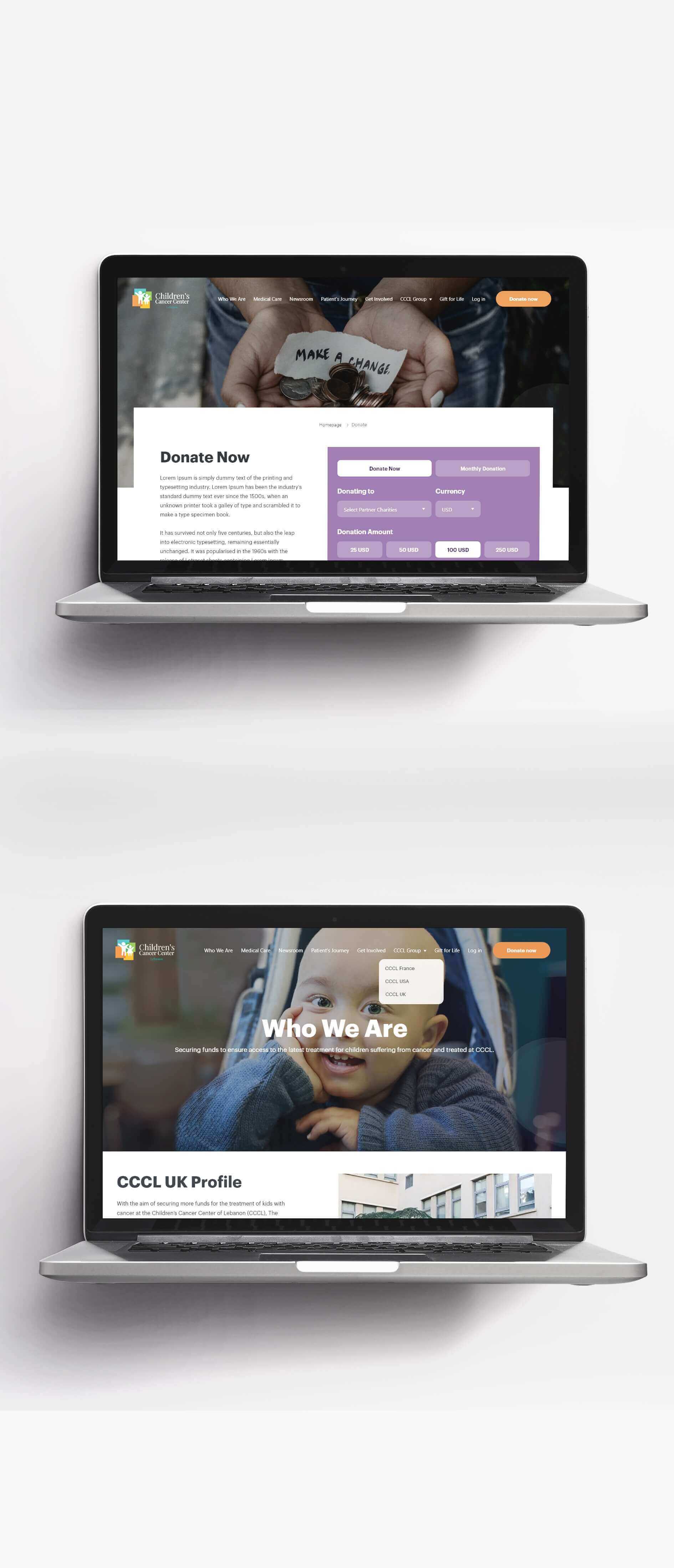 New Feature for the website of Children&#39;s Cancer Center in Lebanon