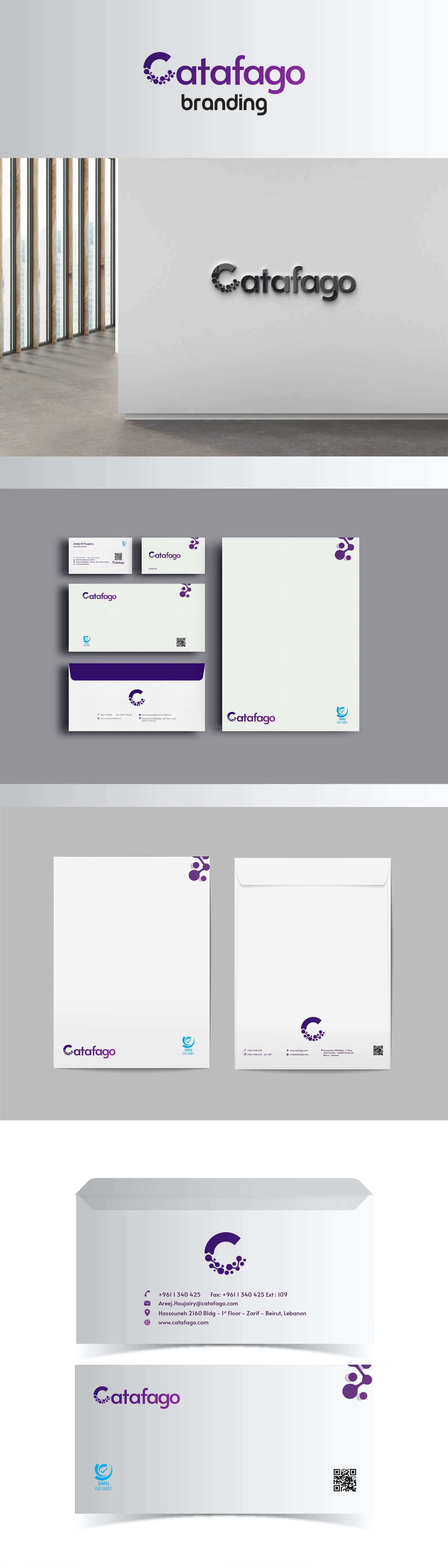 Full branding designs for Catafago in Lebanon