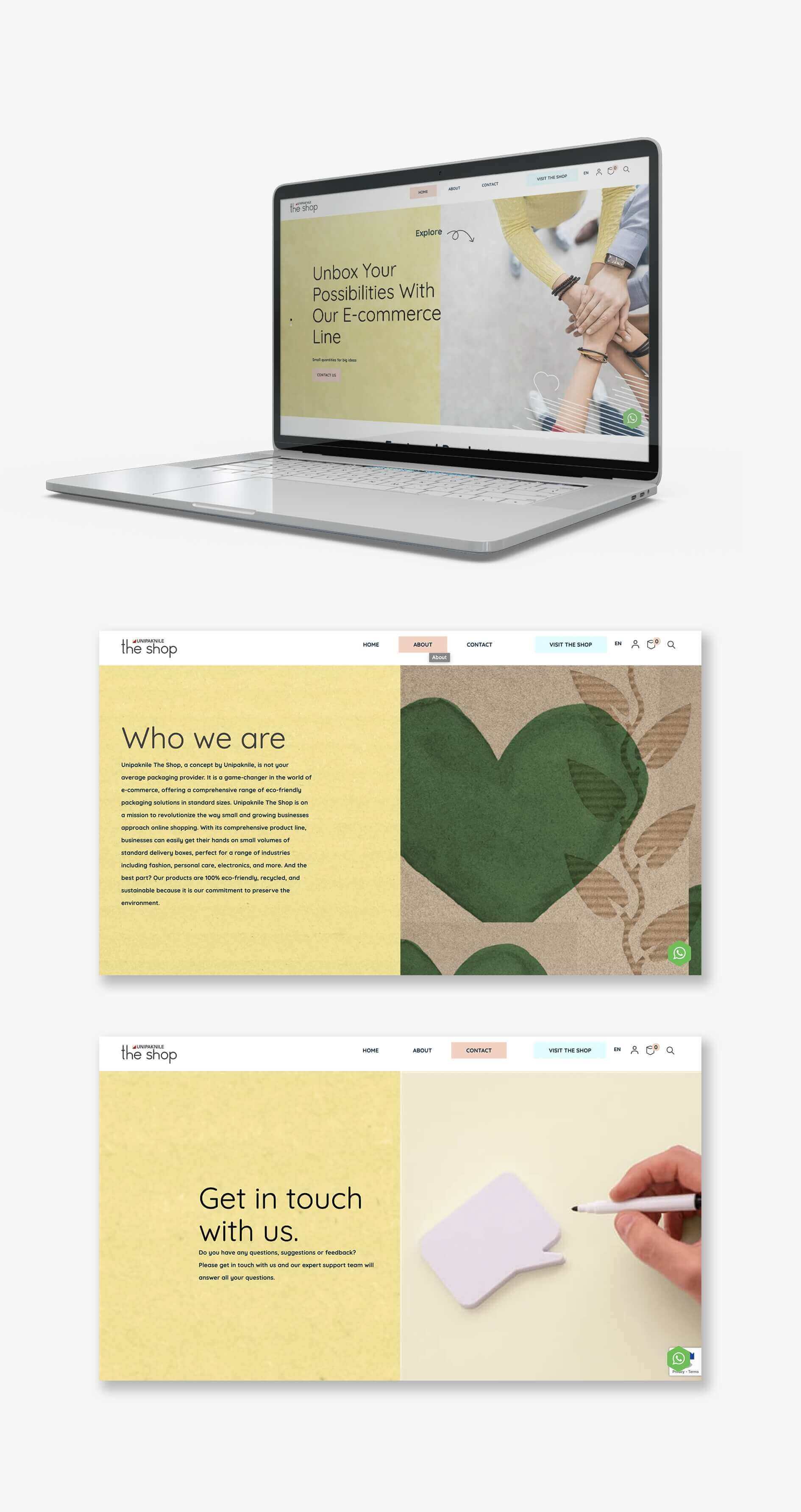 Website hosting for Unipak Nile in Egypt