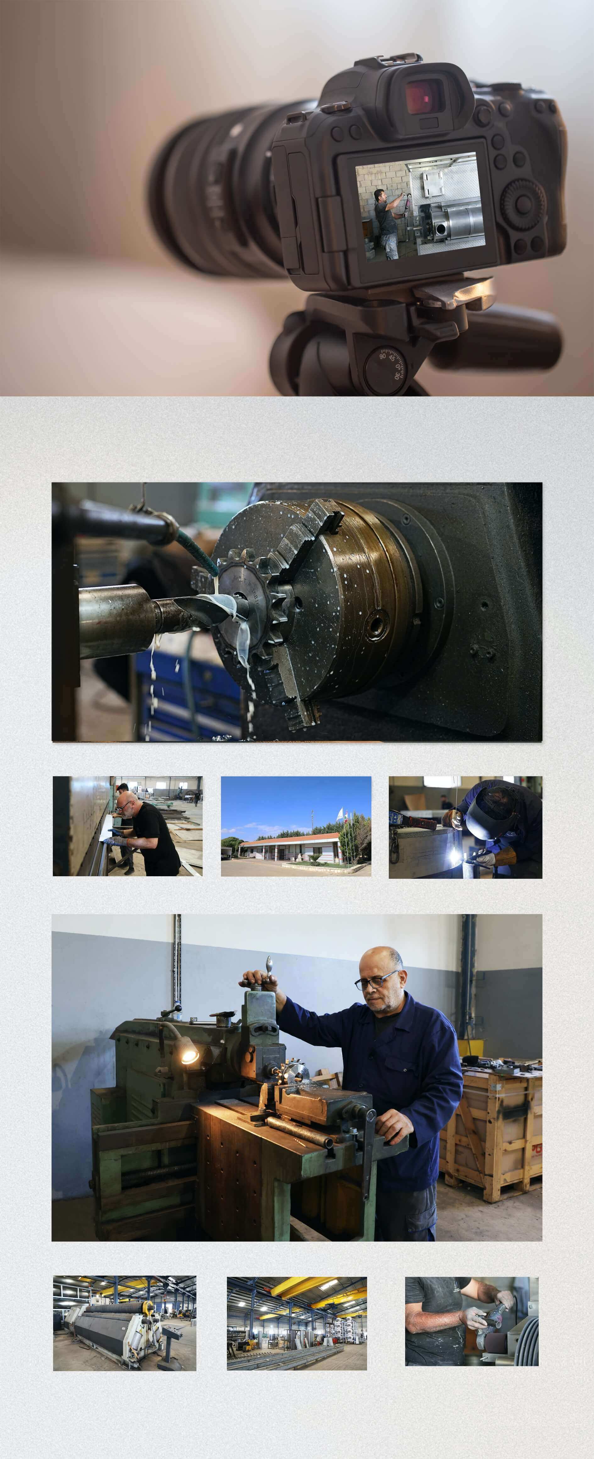Photography, and video production for Hosny Homany Industries in Lebanon