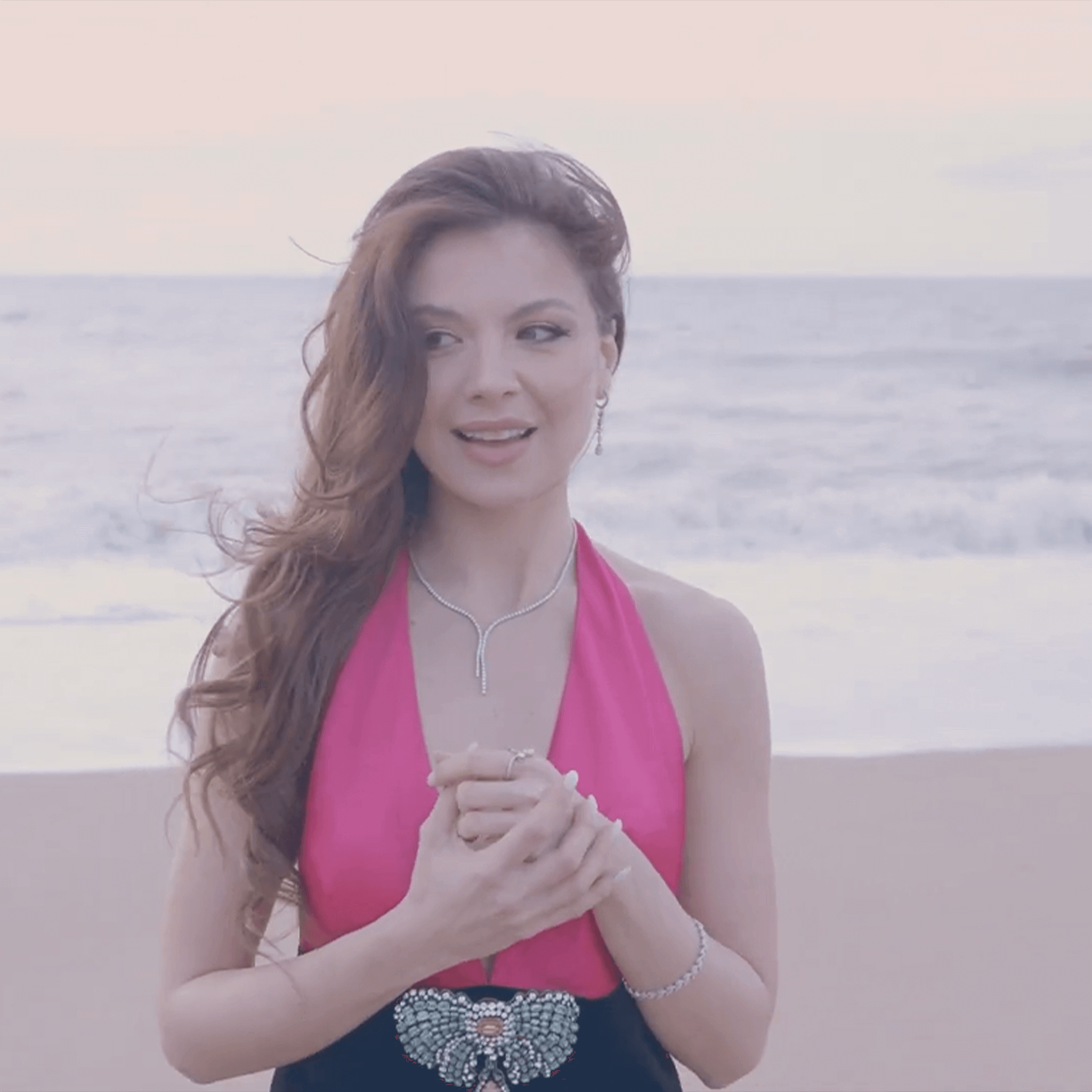 Media Production featuring Miss Lebanon, Maya Reaidi,  for Vucceli Jewelry in Lebanon