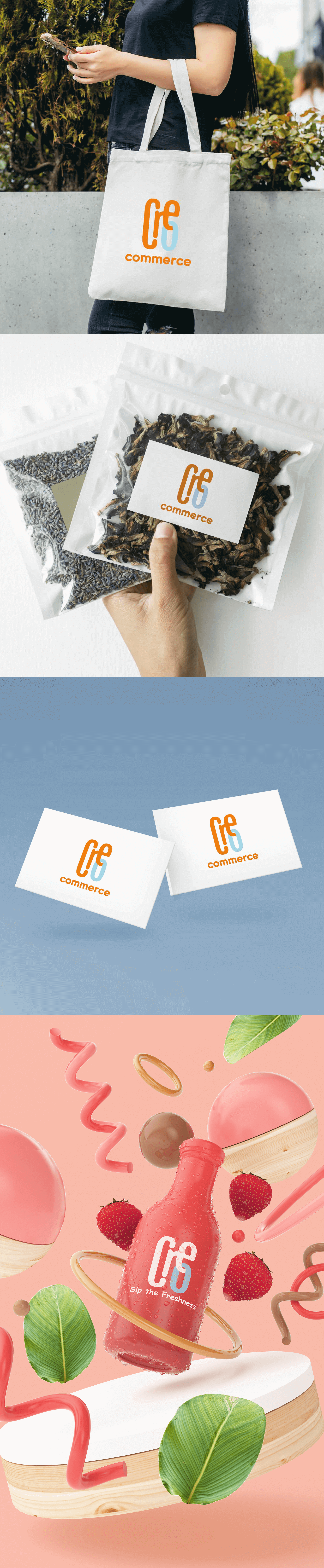 تصميم العلامة التجاريّة لشركة كريو في لبنان