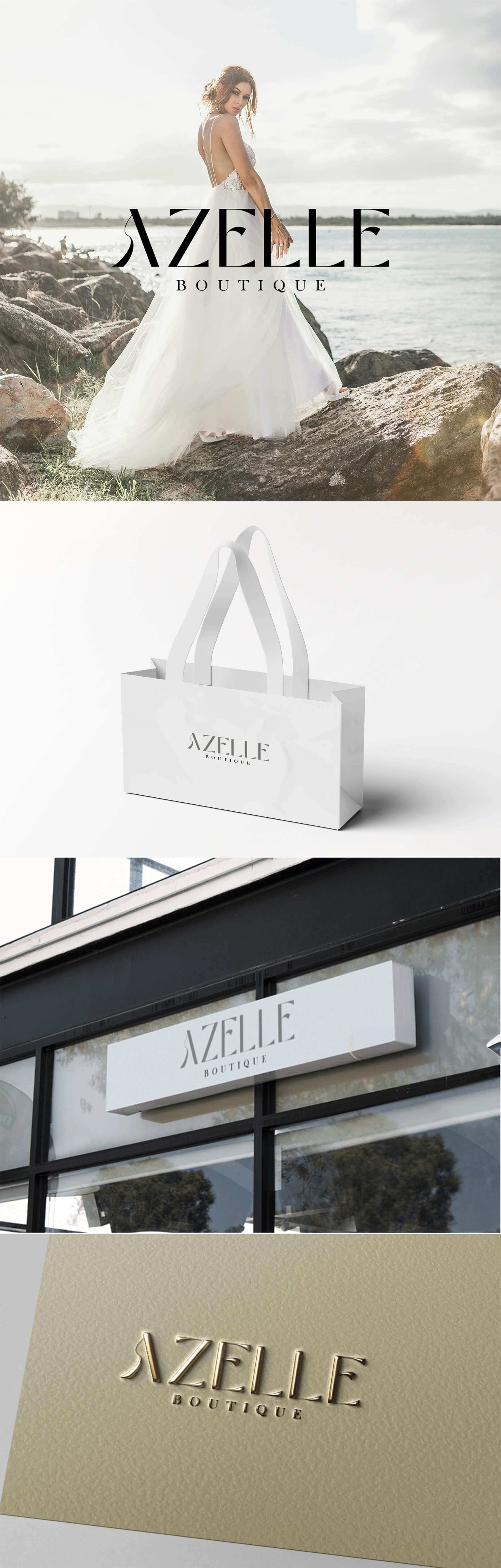 تصميم شعار لــ أزيل