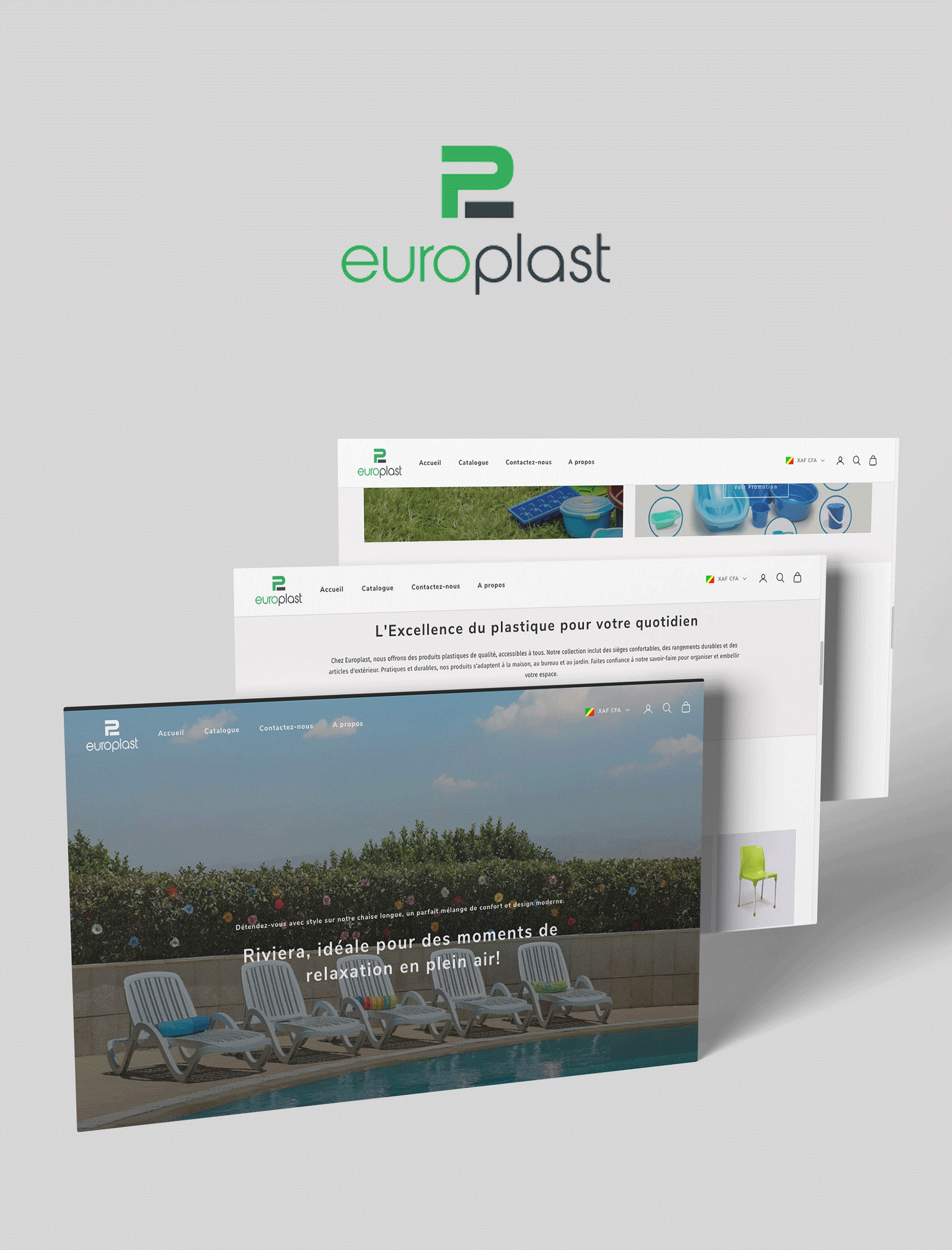 Shopify website for Europlast