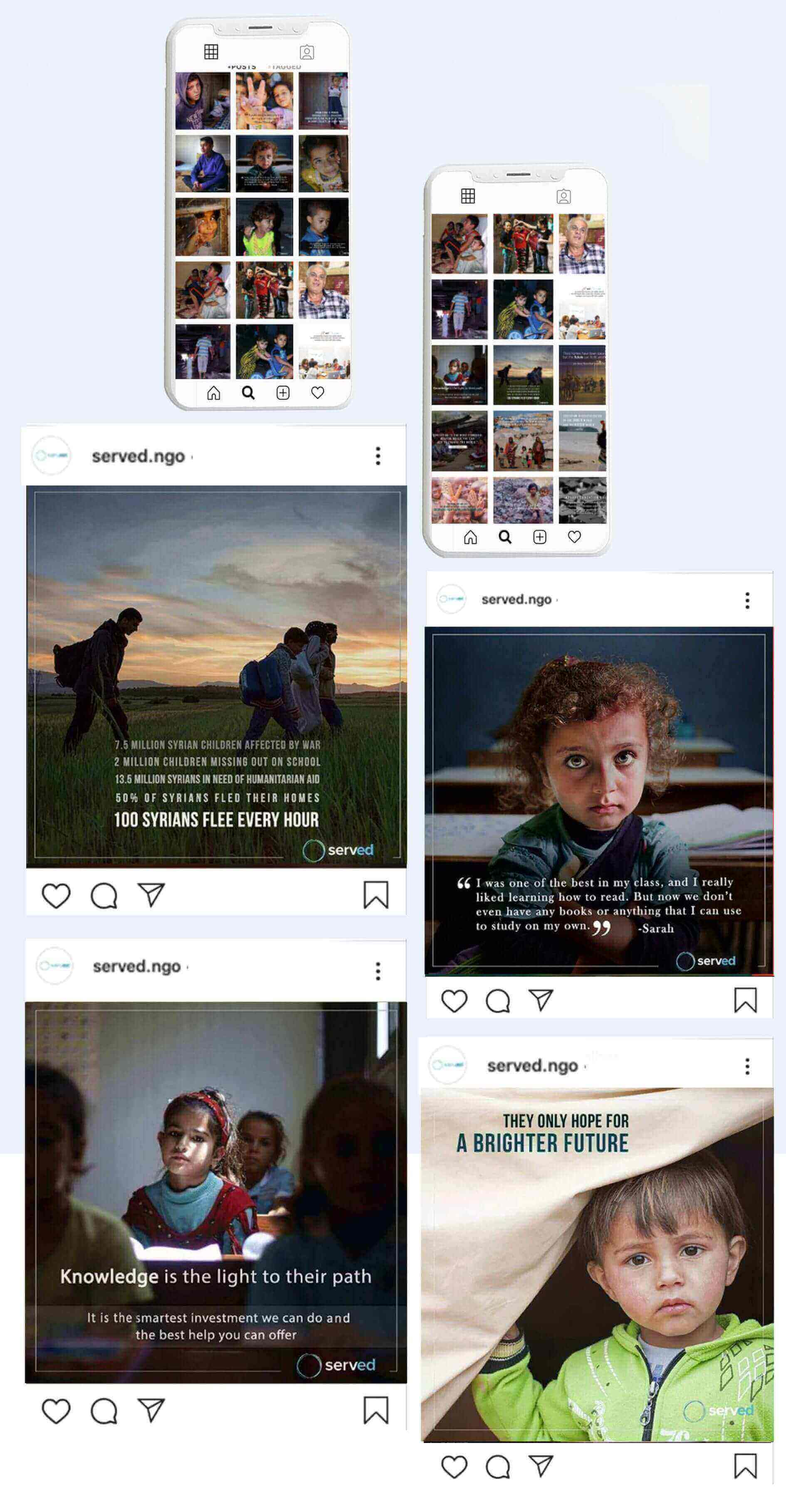 Served (NGO) Social Media Management