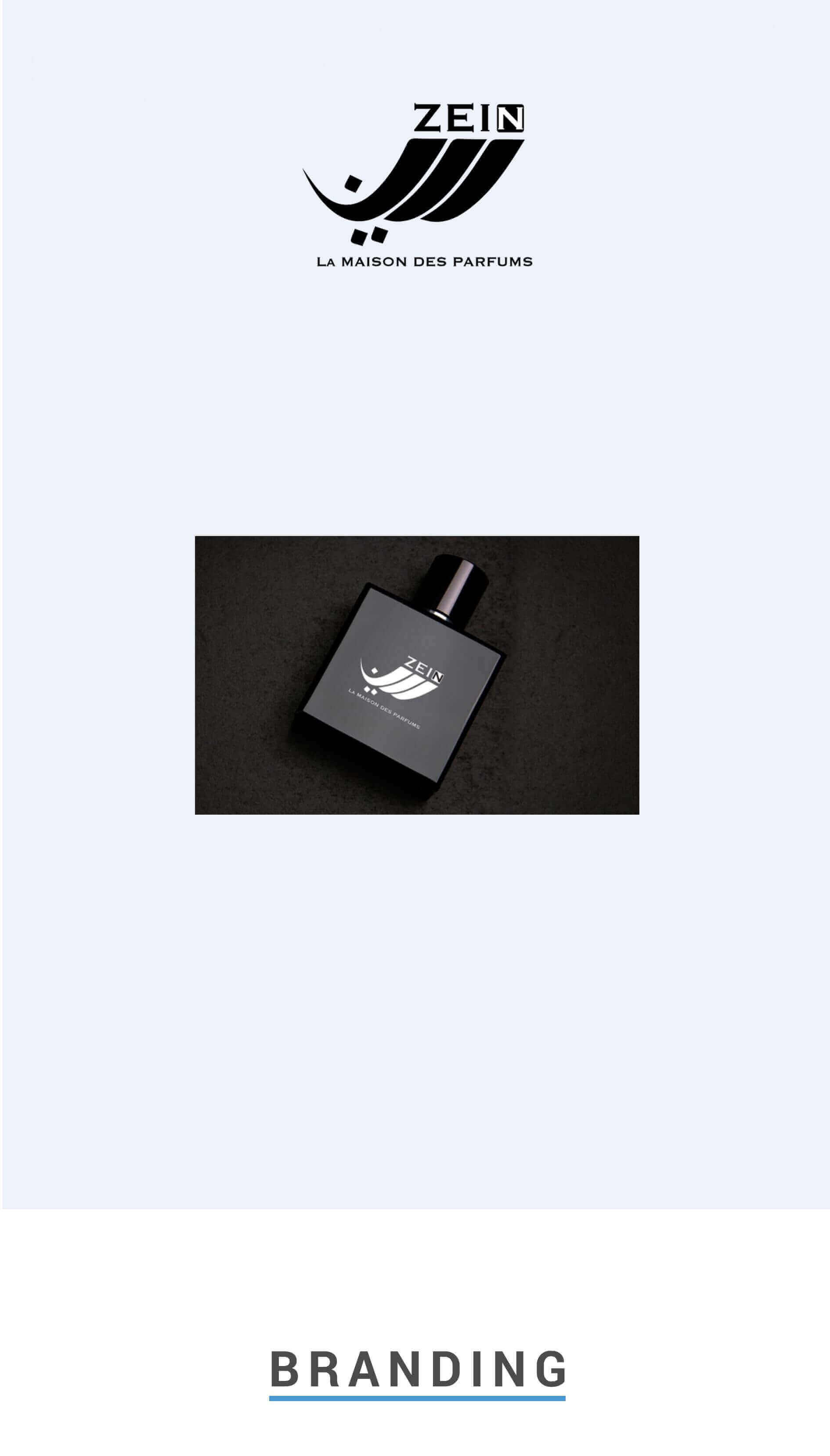 Creative Logo Design Zein perfumes