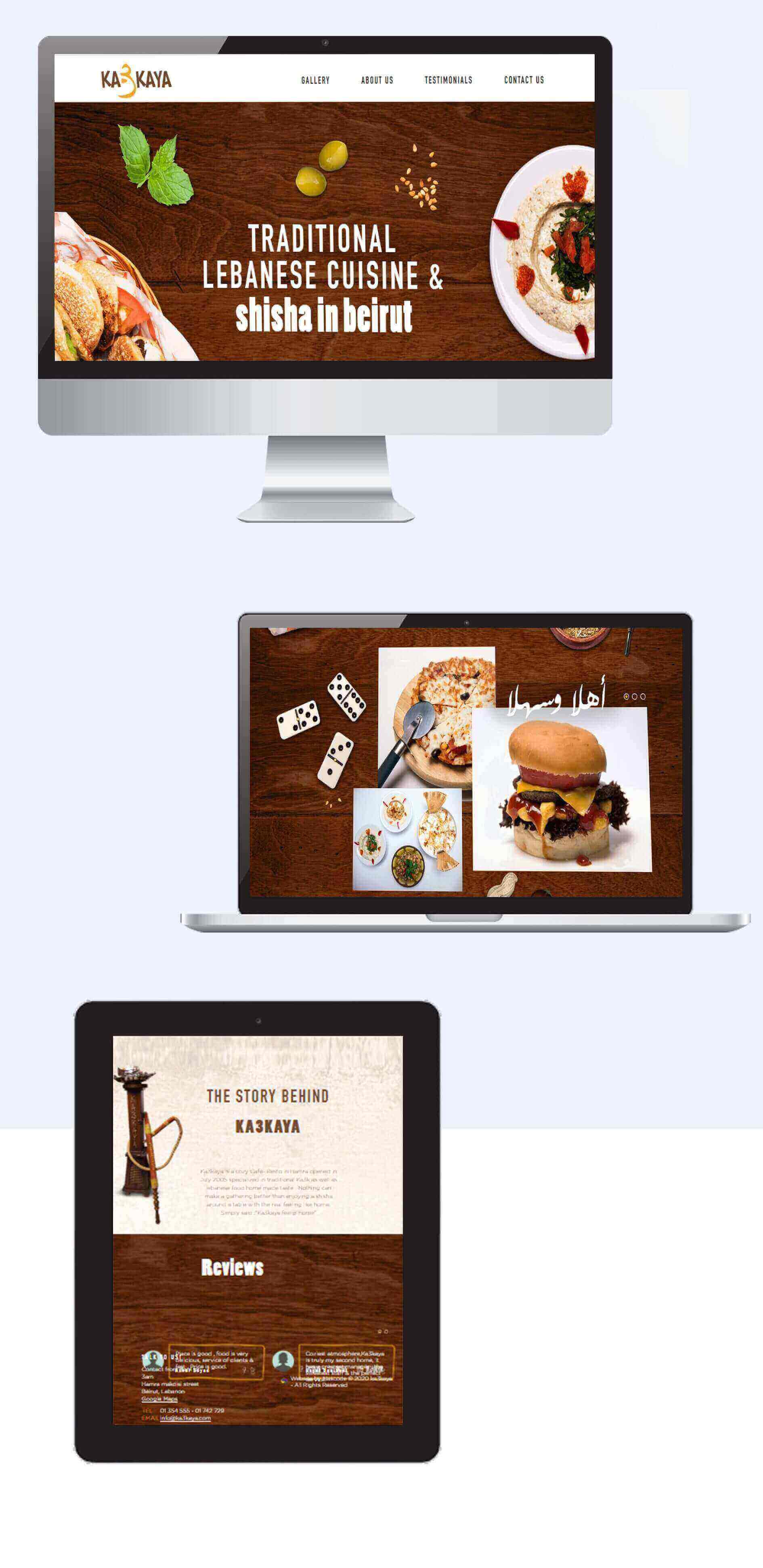 Ka3kaya website design and development