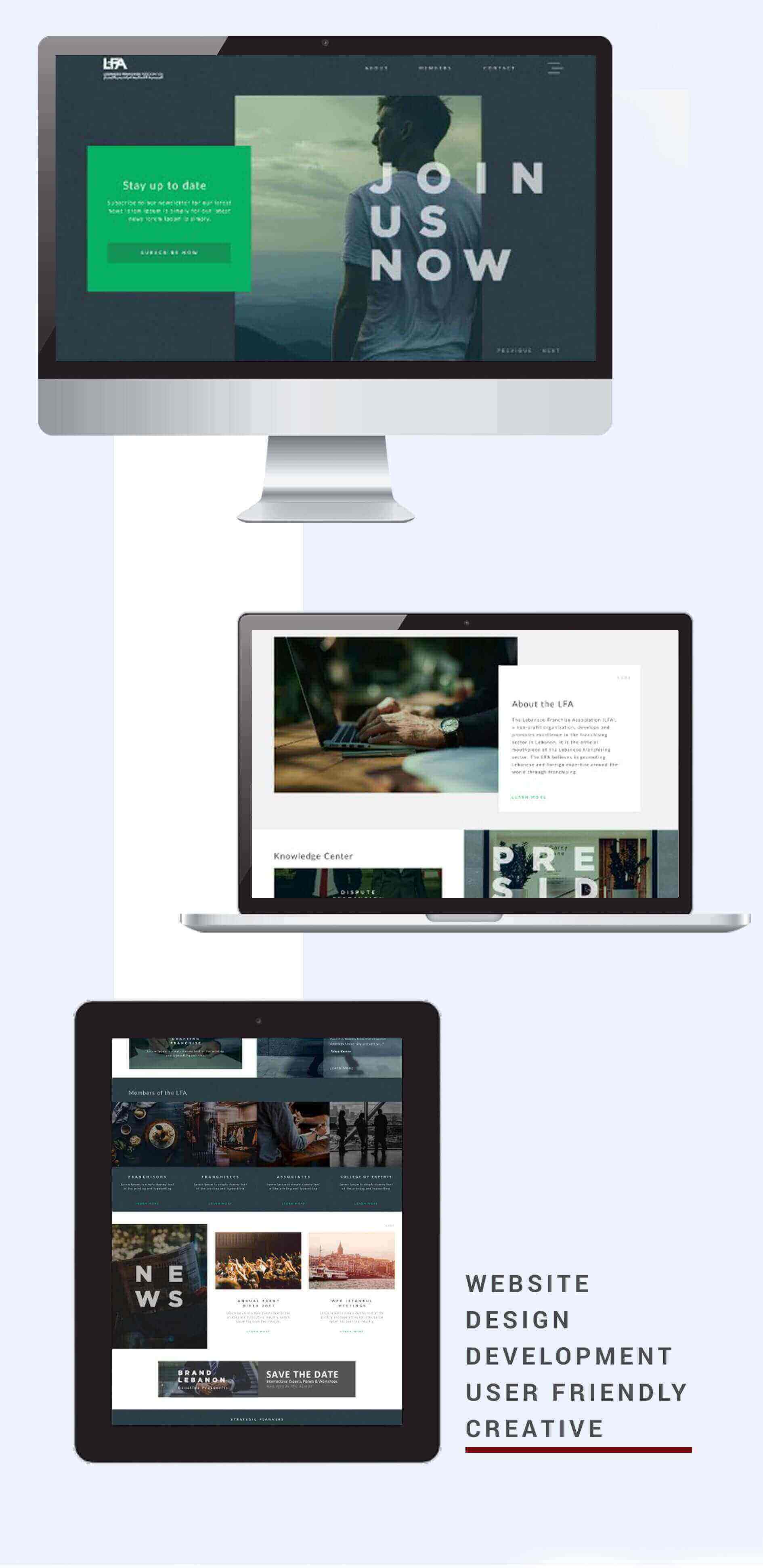 Lebanese Franchise Association (LFA) website