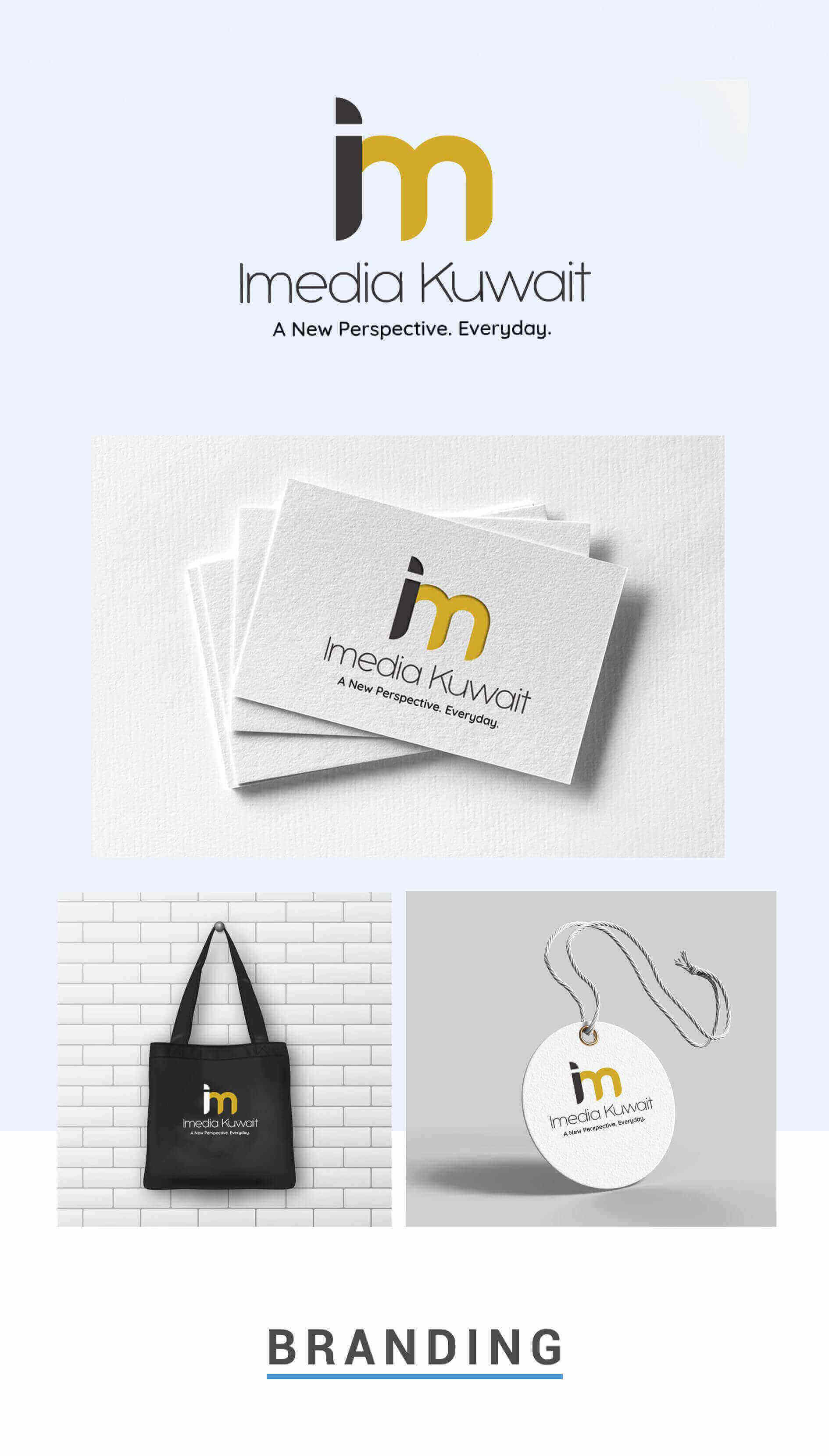 I Media Kuwait branding