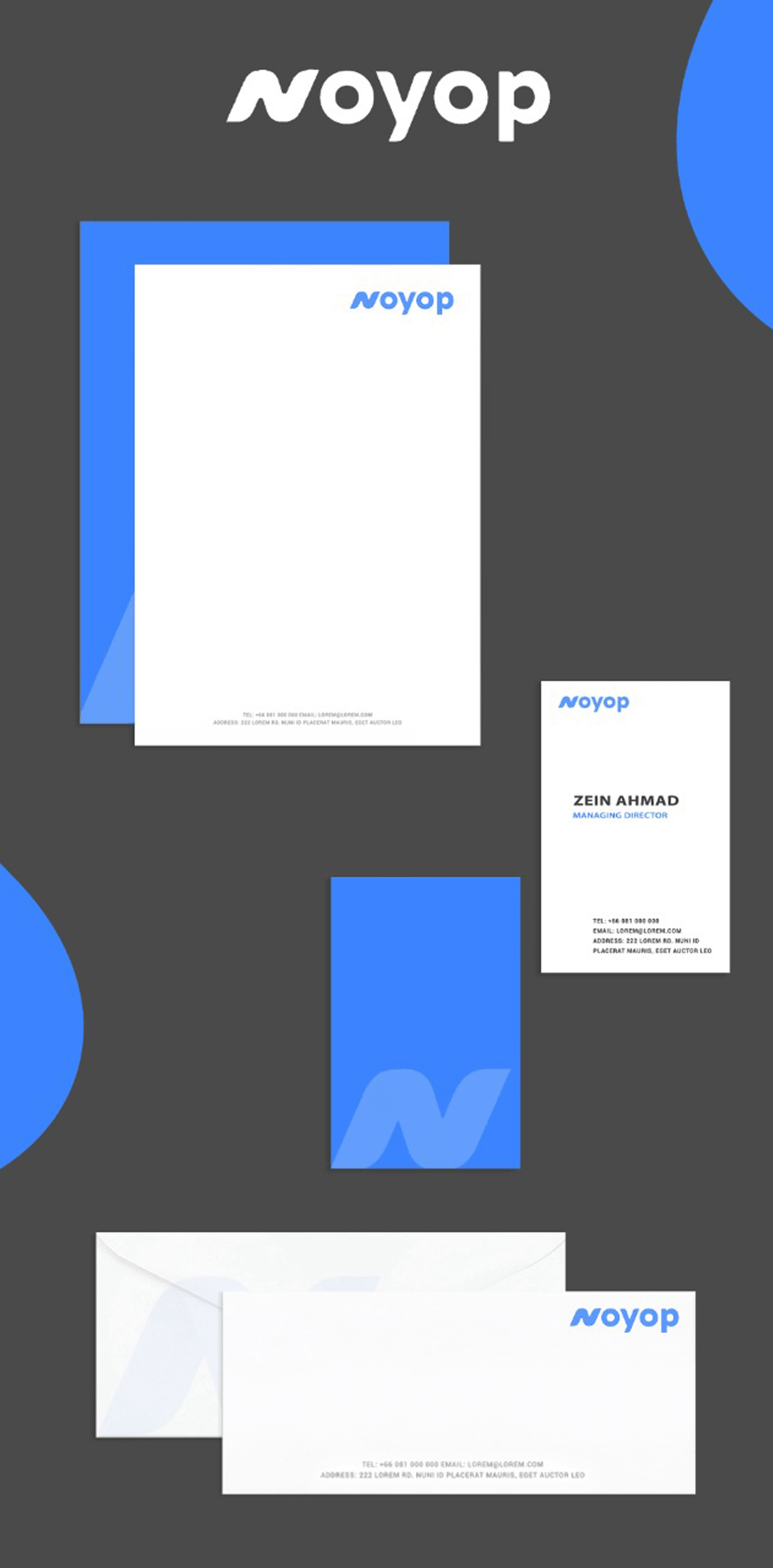 تصميم العلامة التجارية ل&quot;نويوب&quot;