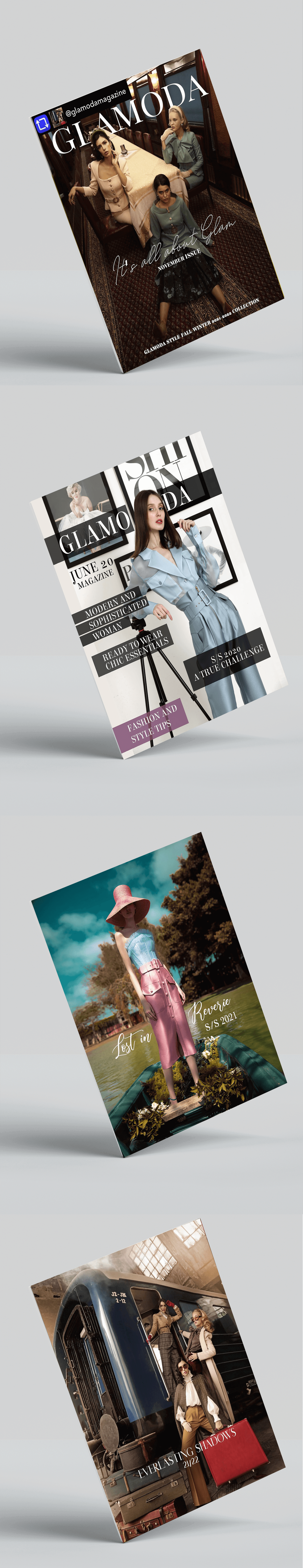 تصميم مجلّة الكترونيّة شهريّة 