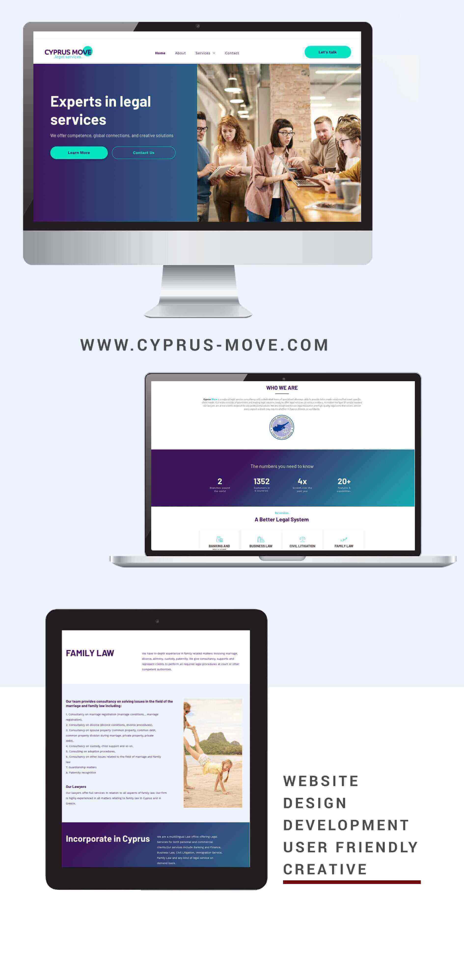 Template Website for Cyprus Move 