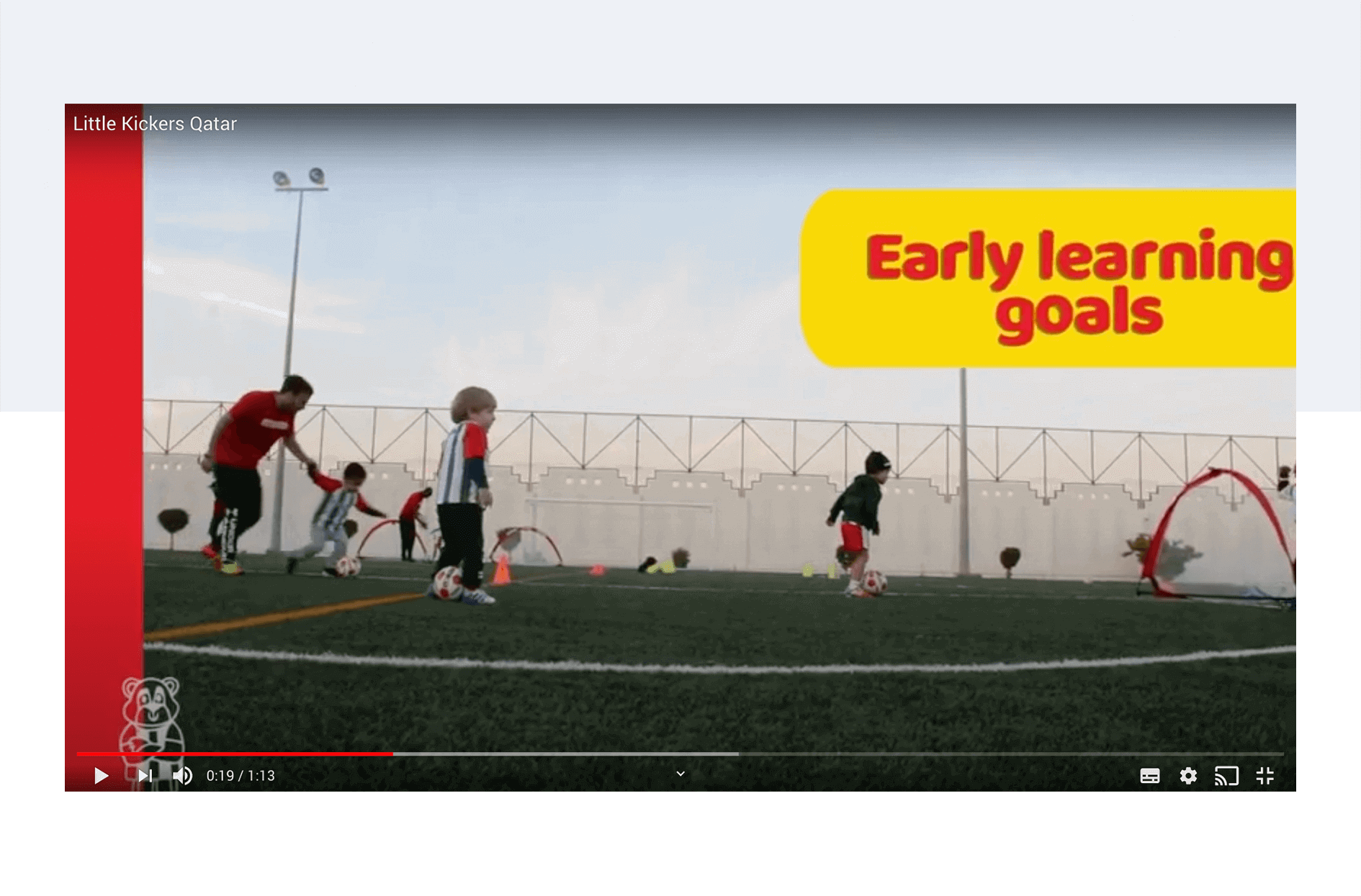 Little Kickers video production