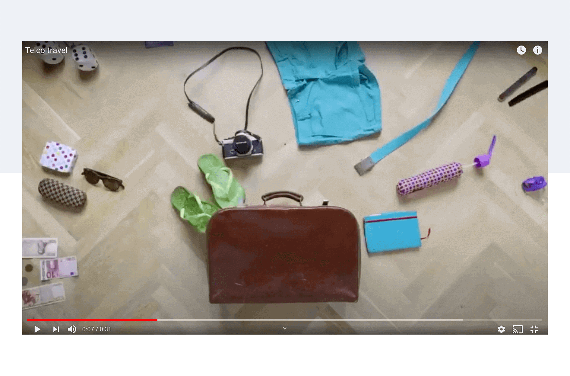 Telco travel media production