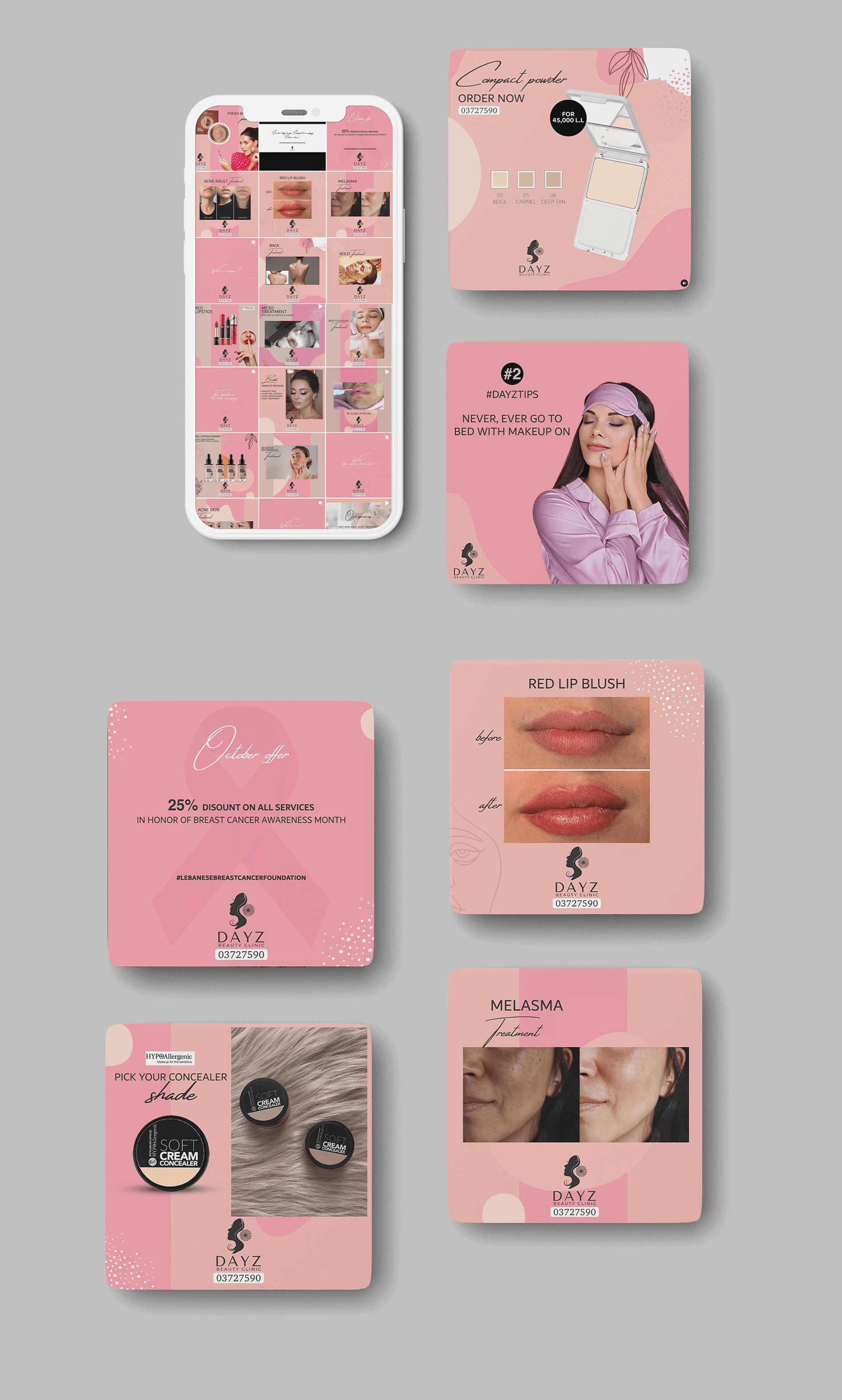 Dayz Beauty Clinic online marketing