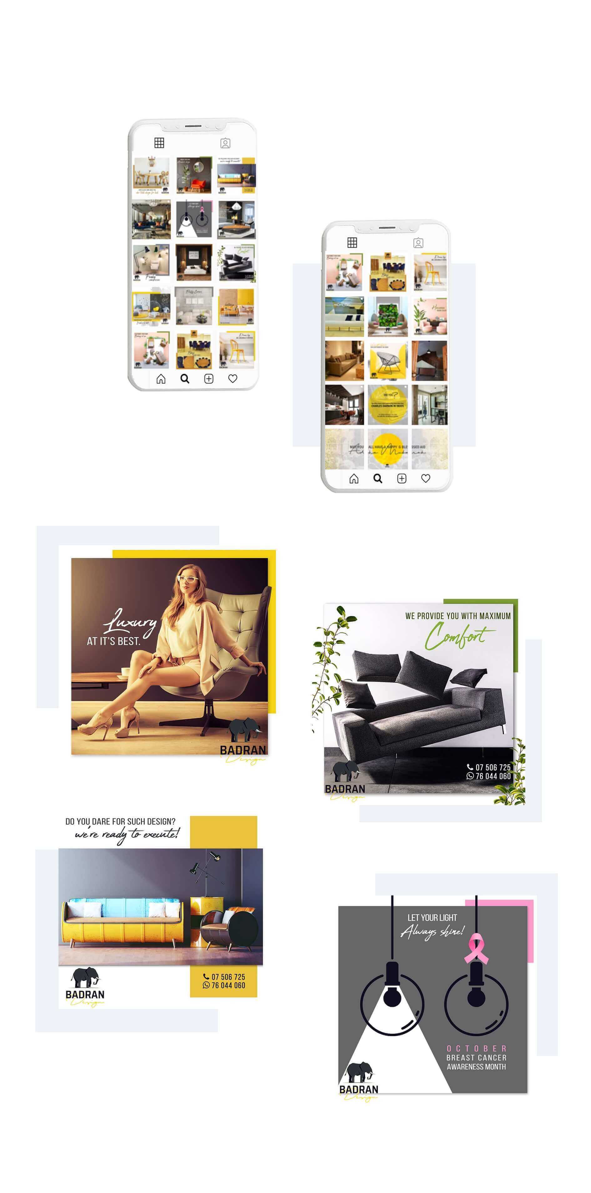 Full online presence for Badran Design