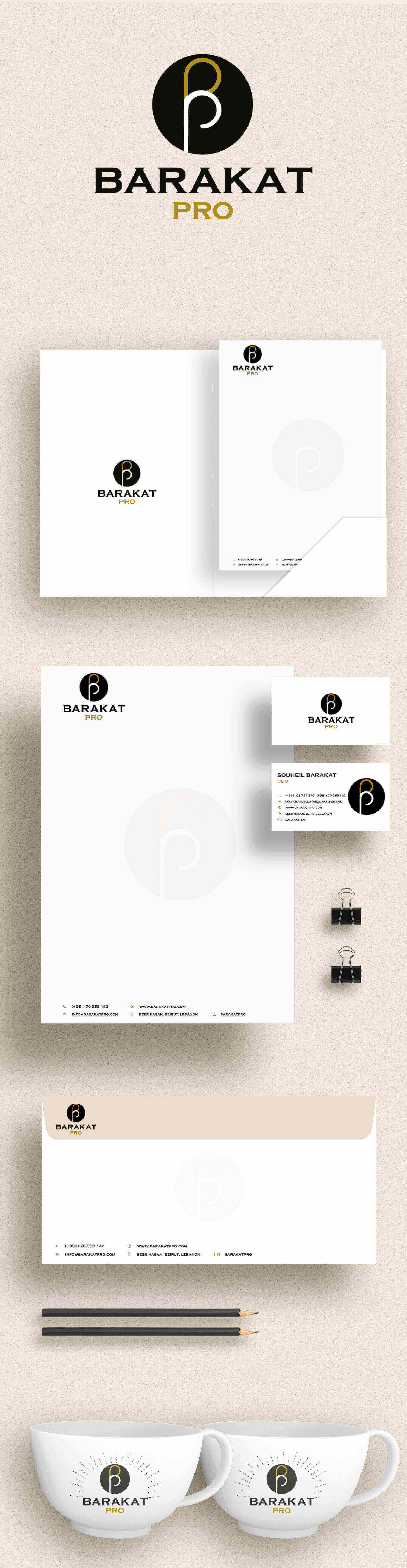 Full branding for Barakat Pro
