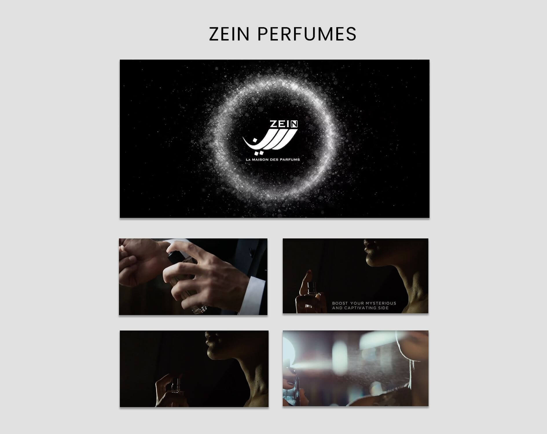 Video production for Zein perfumes