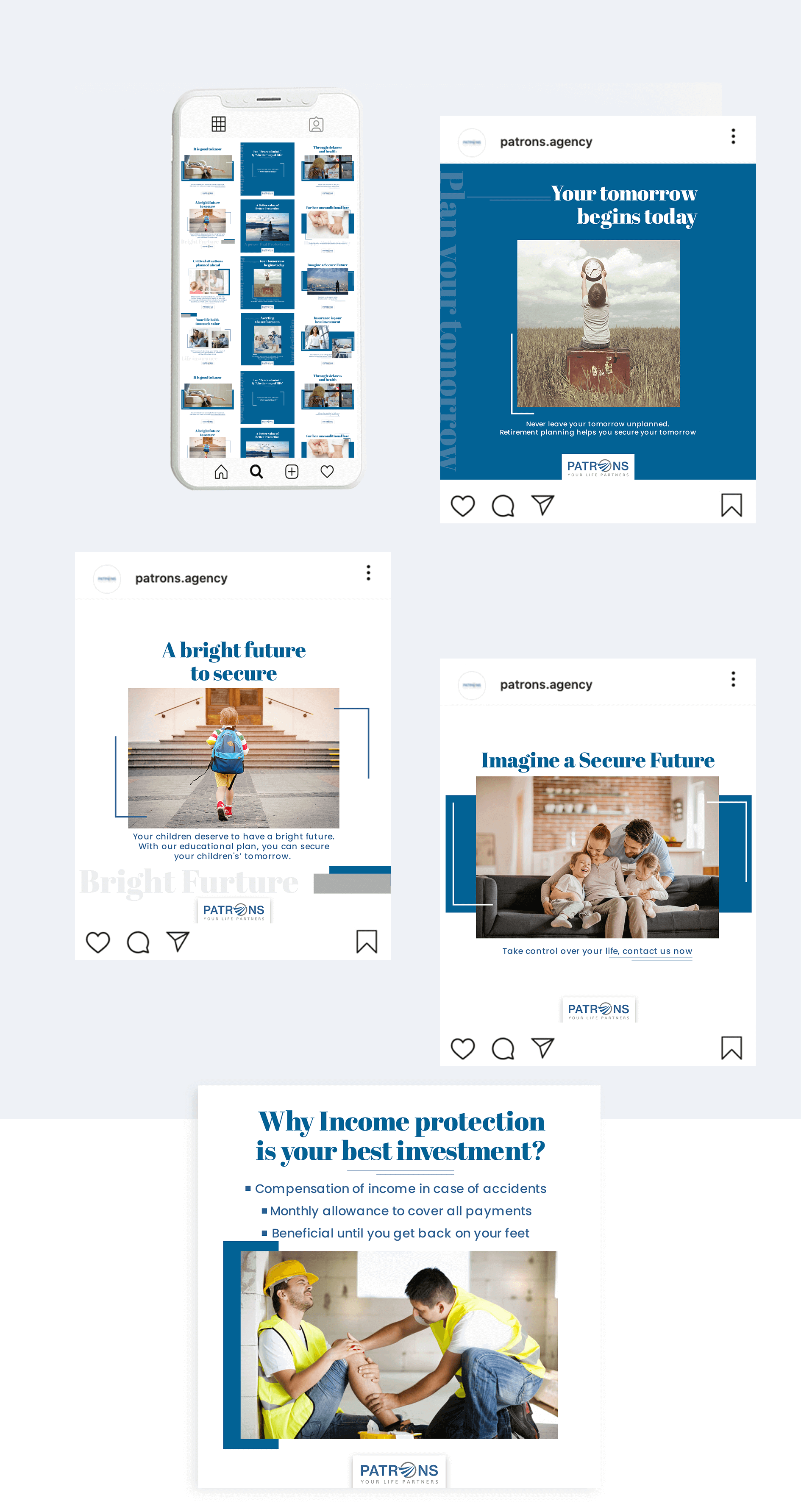 Social Media marketing for Patrons Agency