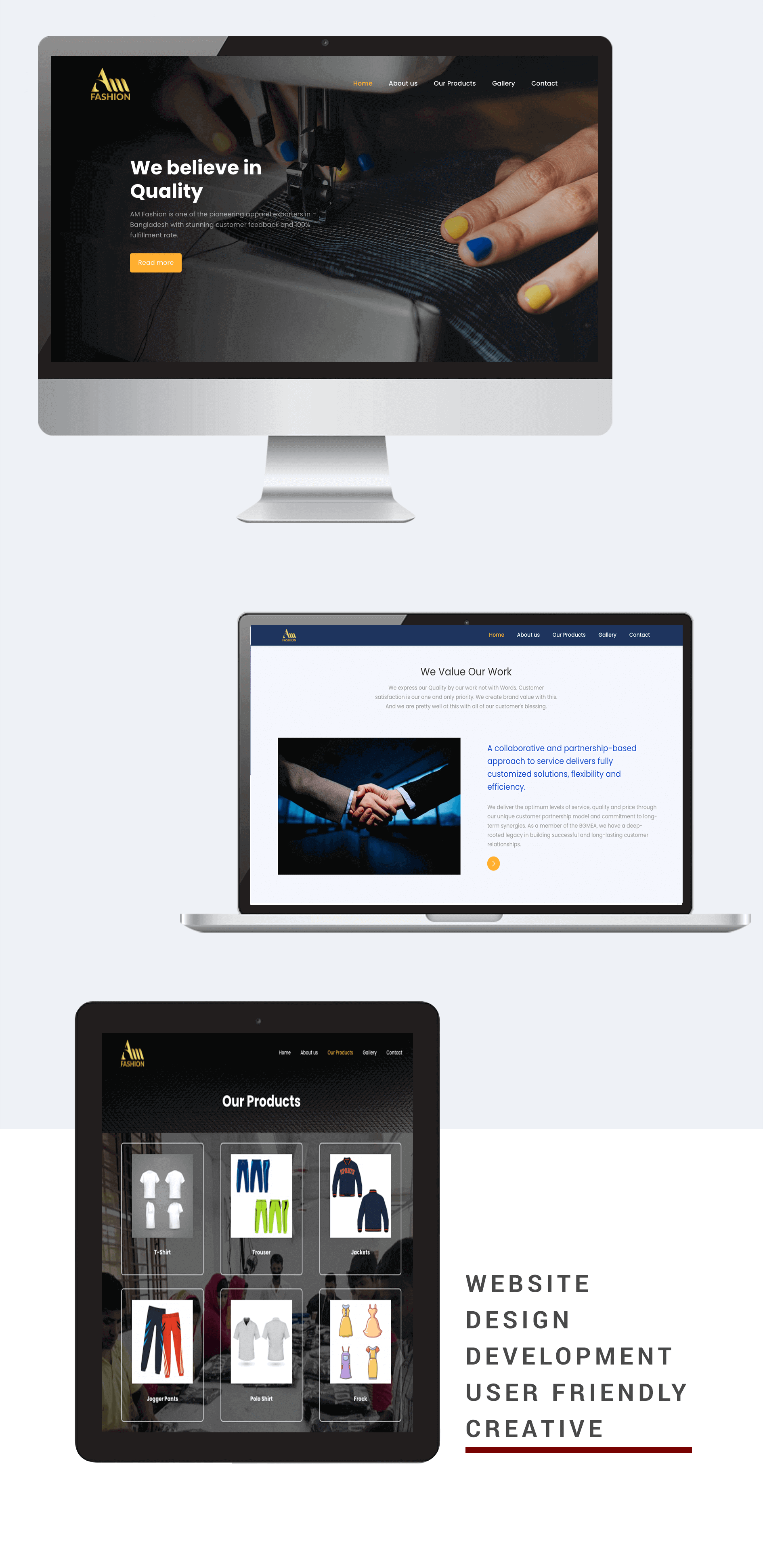 موقع الكتروني ل&quot;أي أم&quot; للموضة