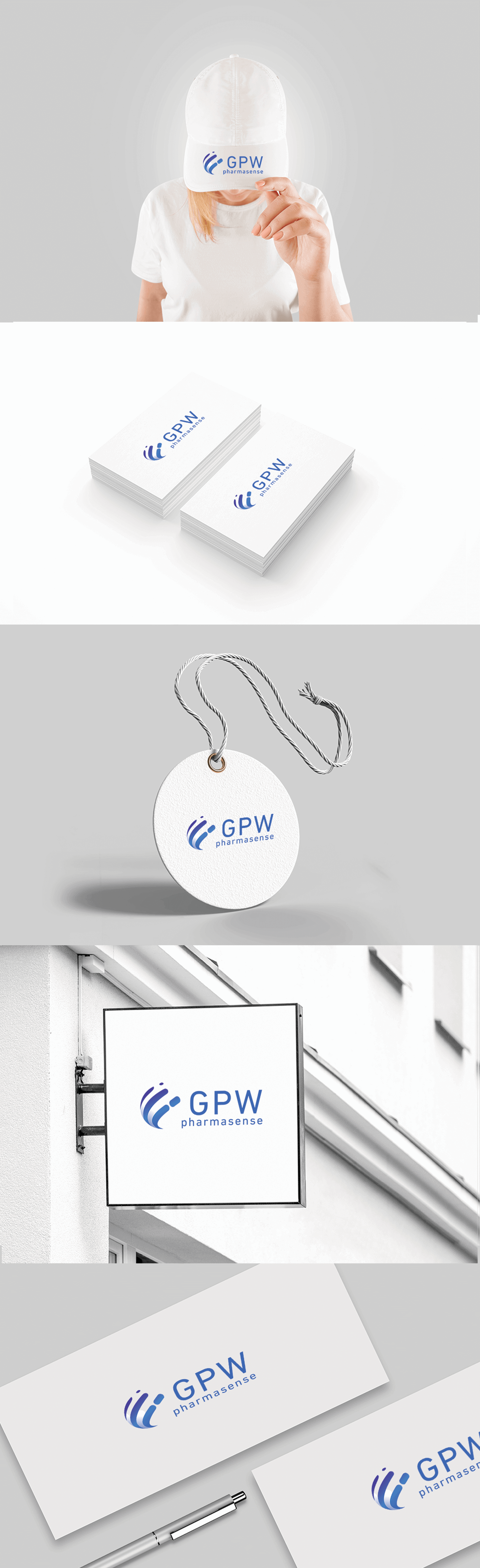 تصميم الشعار لشركة &quot;جي بي دبليو&quot; في الولايات المتحدة