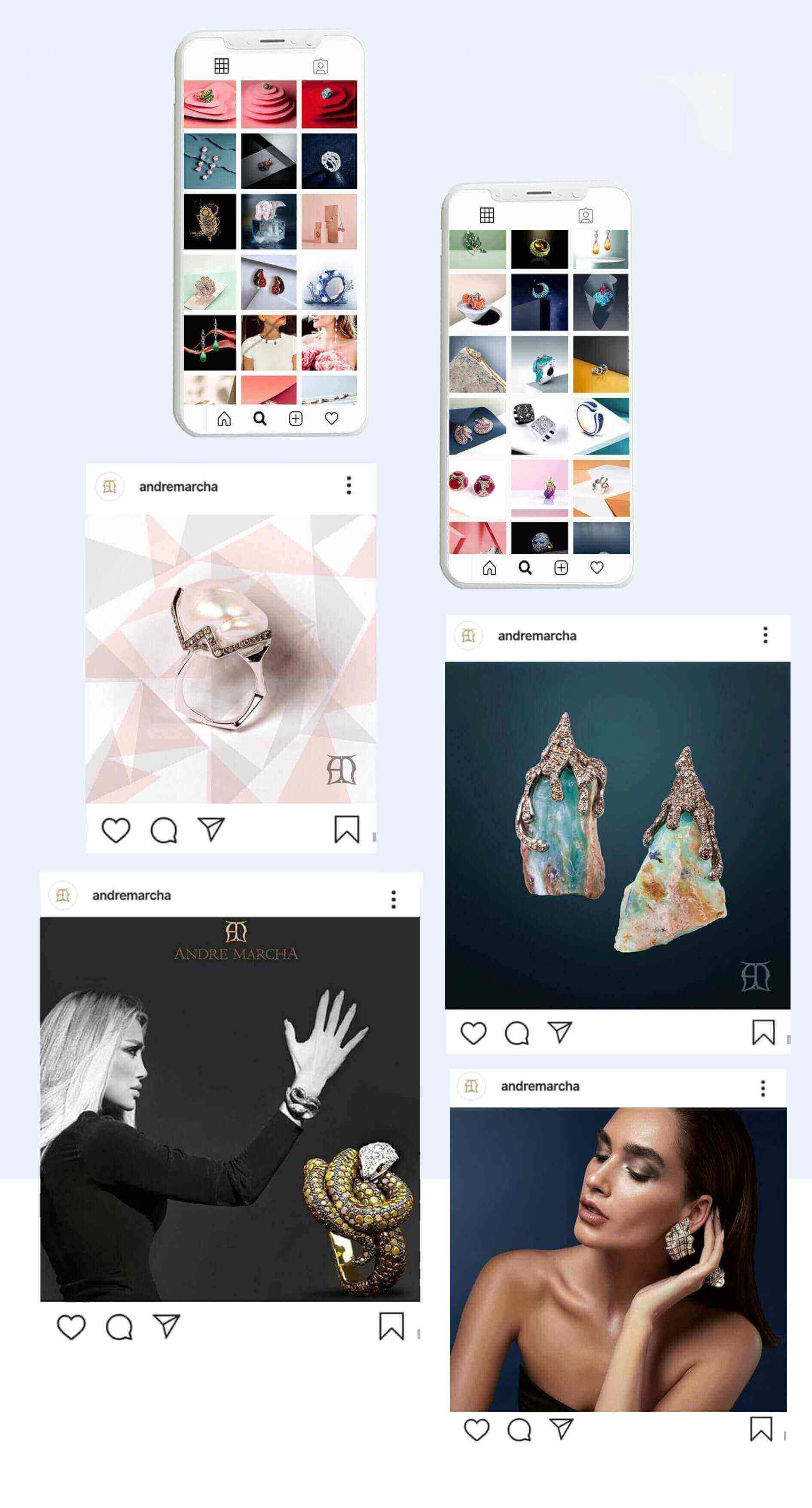 Andre Marcha Social media marketing campaign