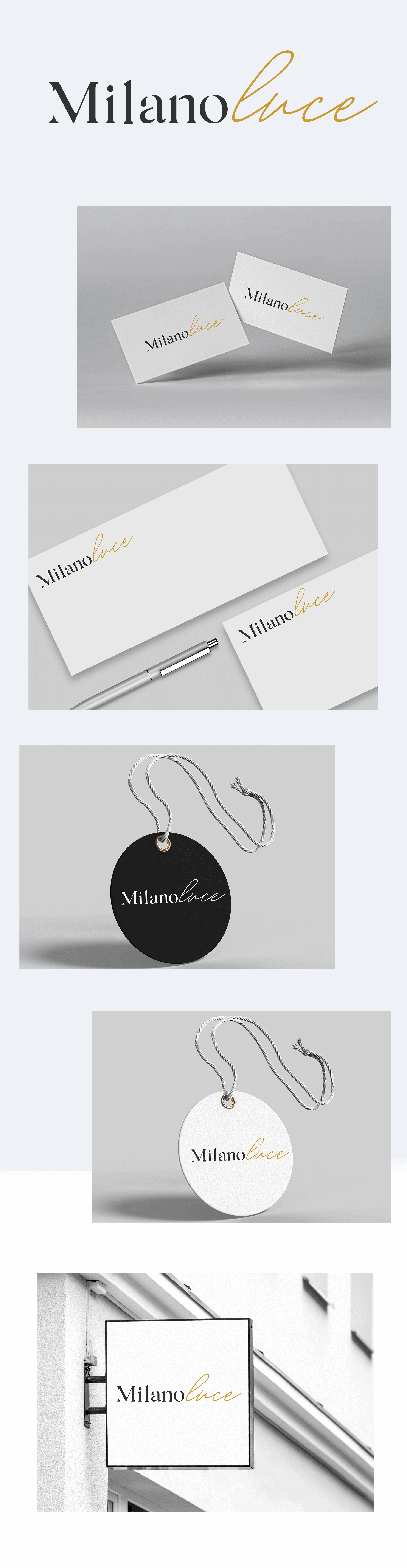 Logo Design for Milano Luce