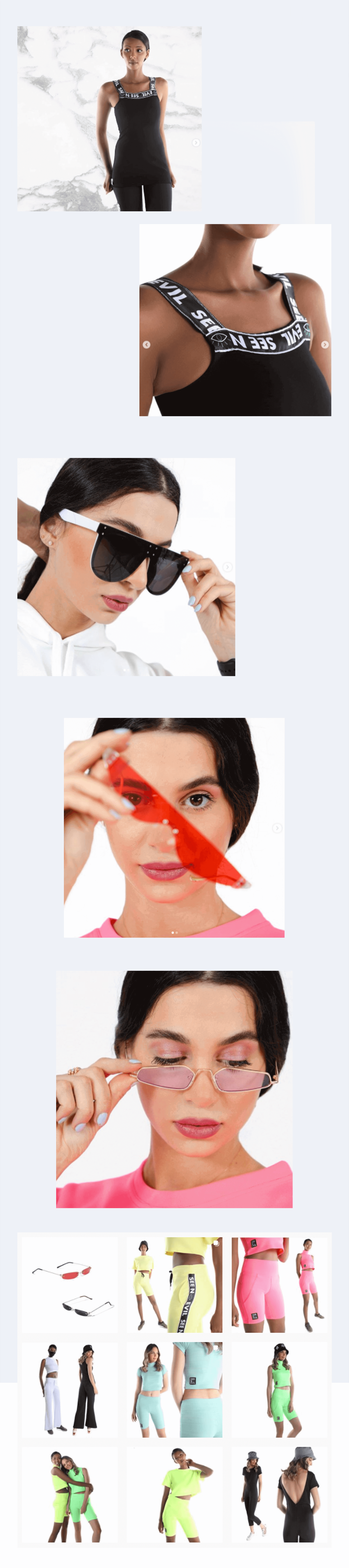 Social media marketing for See No Evil brand