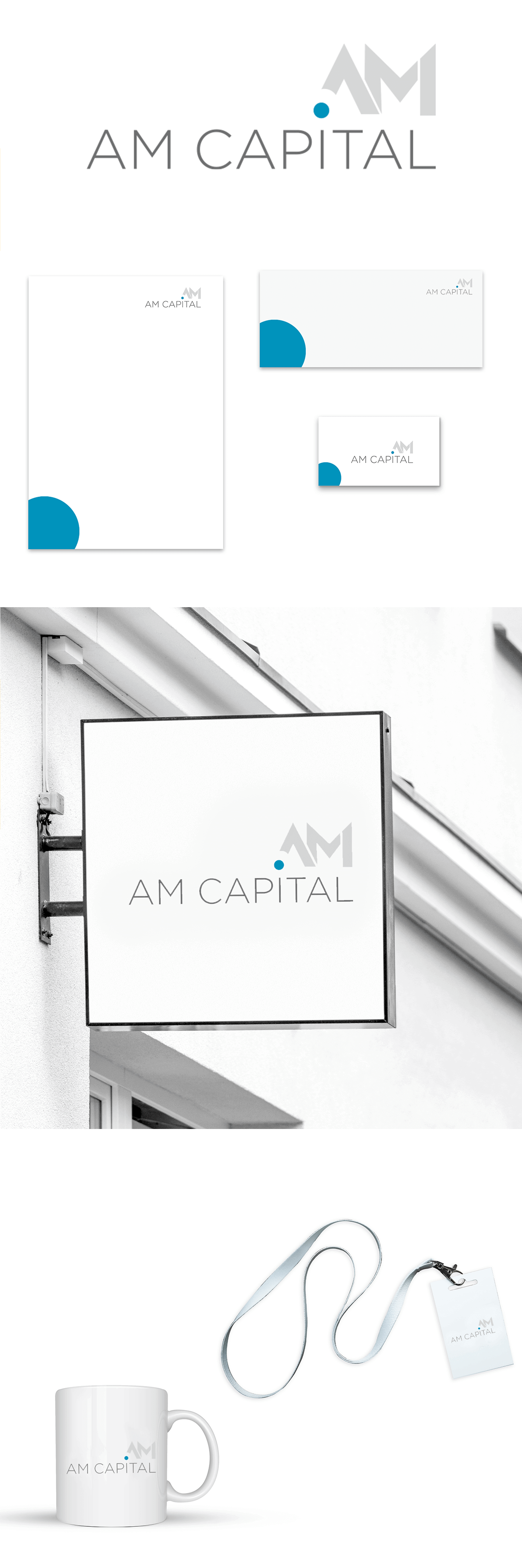 تصميم لشعار لشركة &quot;أي.أم. كابيتال في السعودية