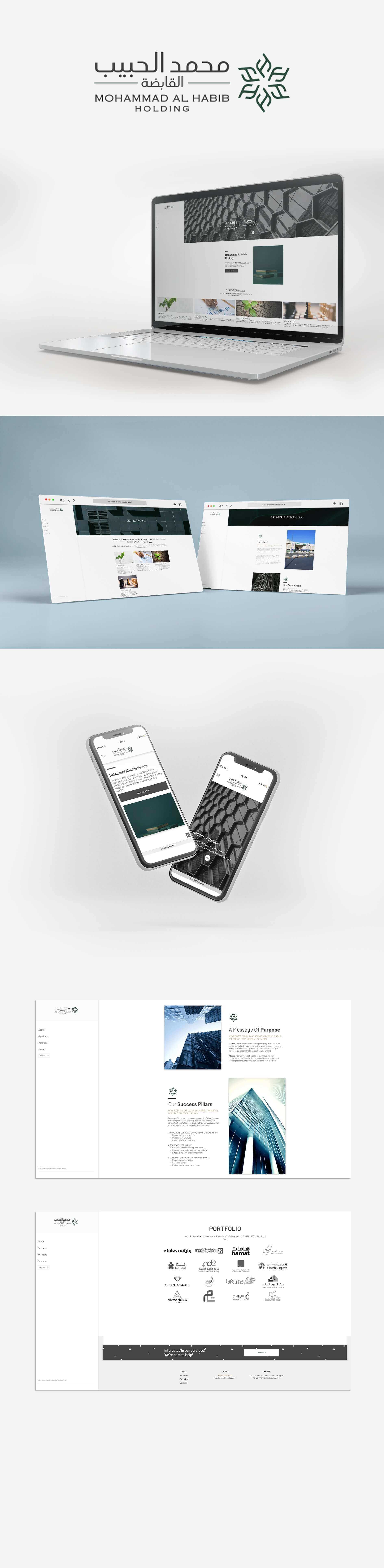 Template Website for Alhabib Holding in K.S.A.