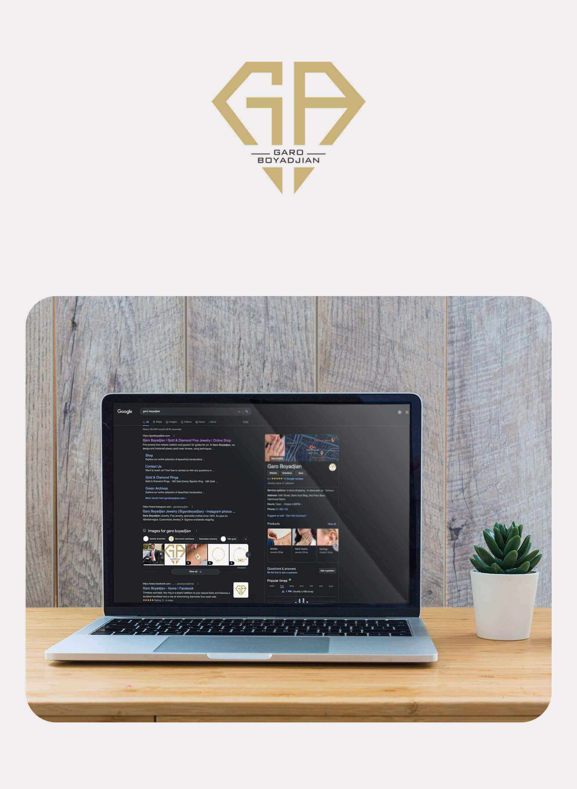 Online marketing and advertising for Garo Boyadjian in Lebanon