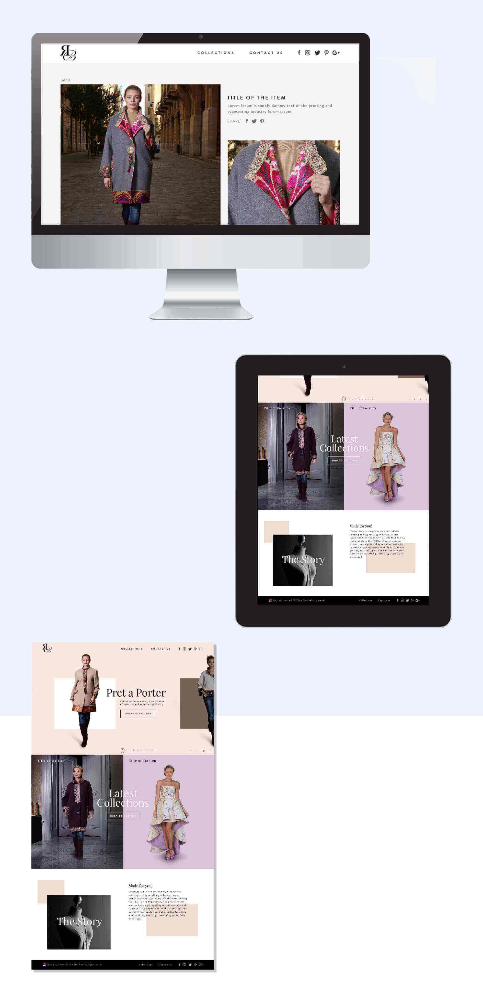 Rima Bohsali web design and development