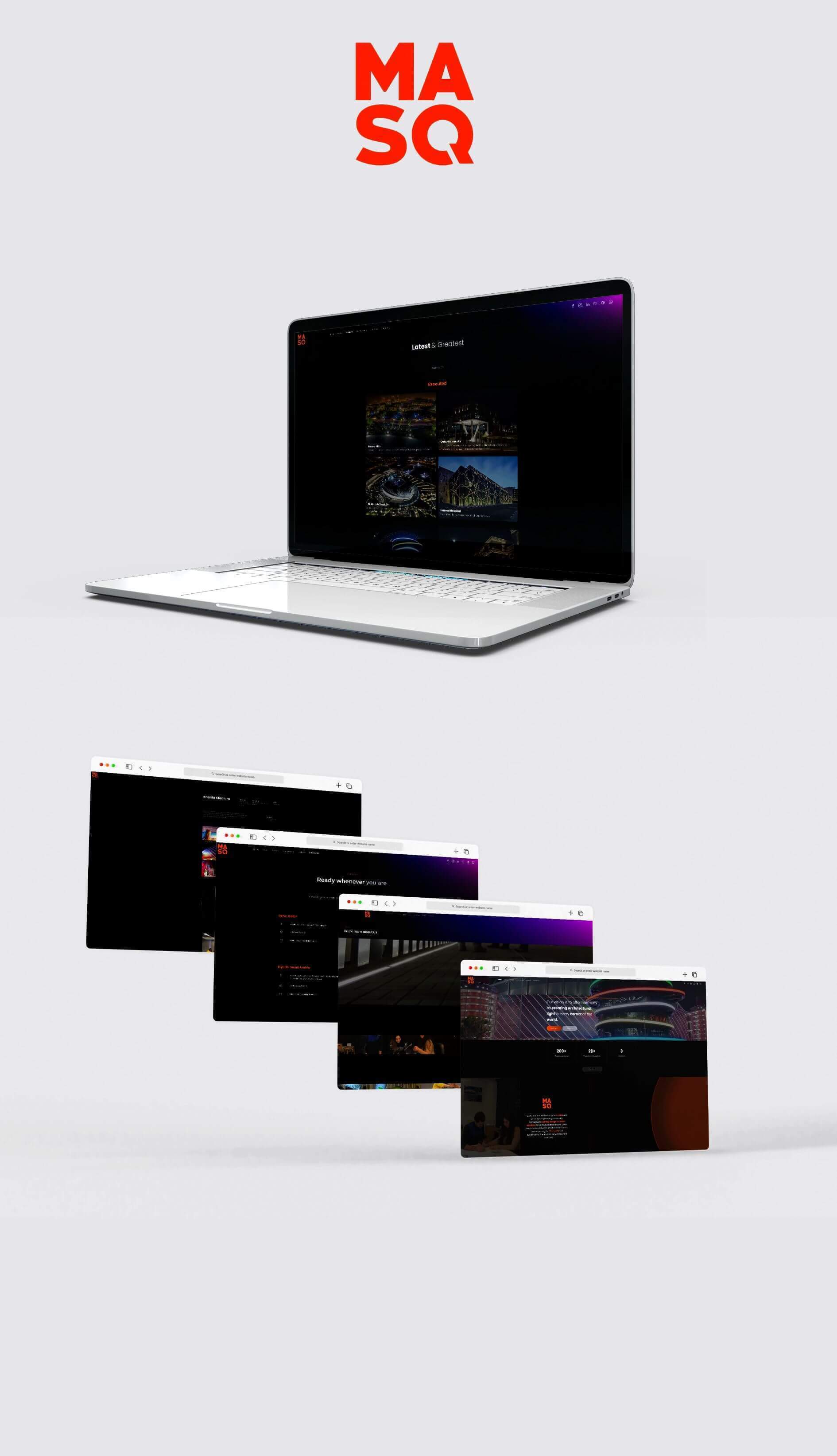 Template Website for MASQ