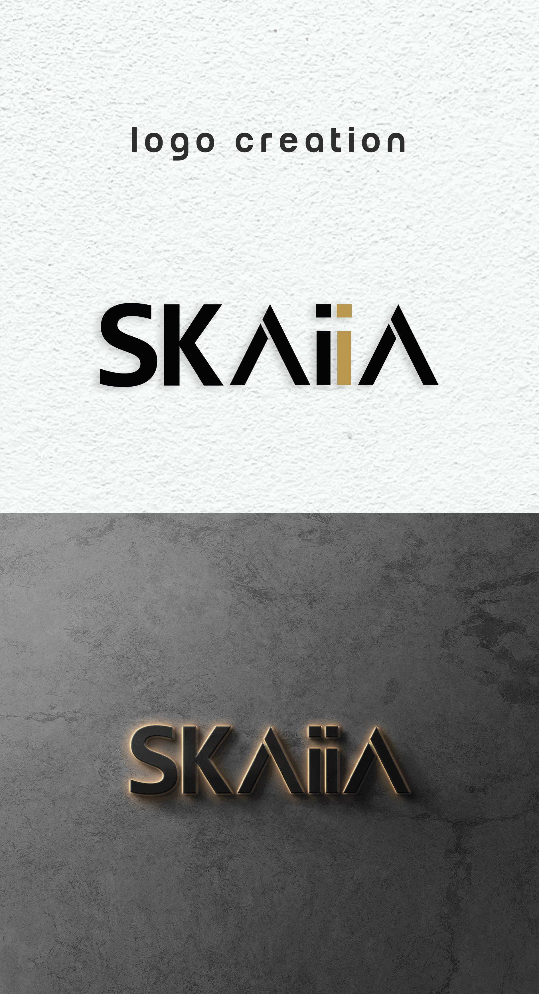 Full branding services for SKAIIA