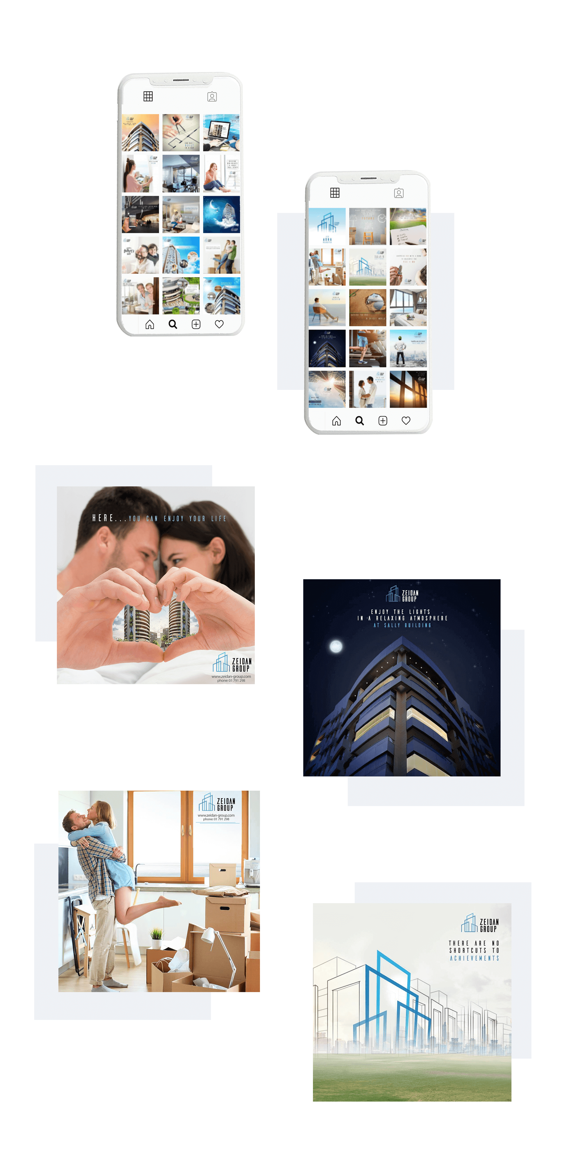 Zeidan Group social media and advertisement capaign