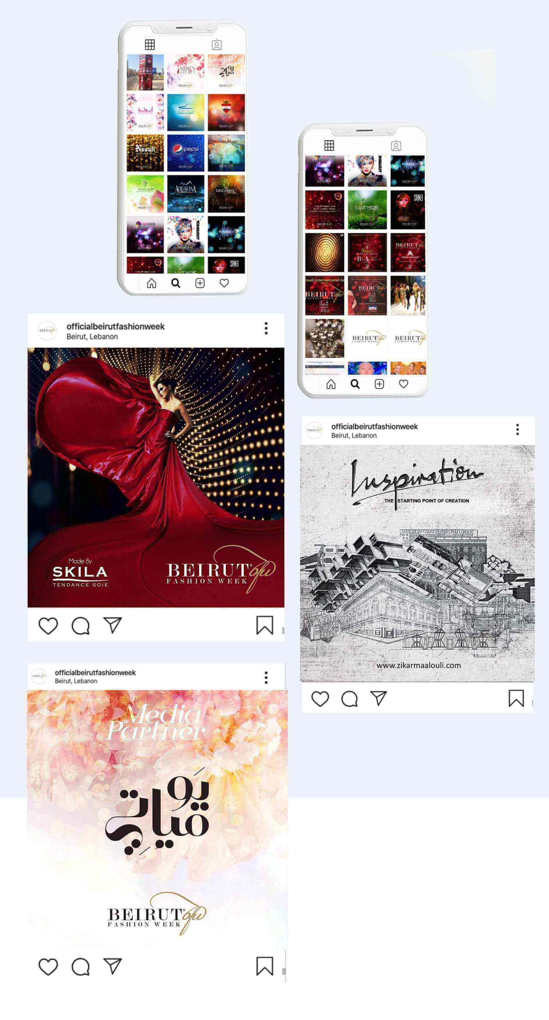 Beirut Fashion Week Social media marketing