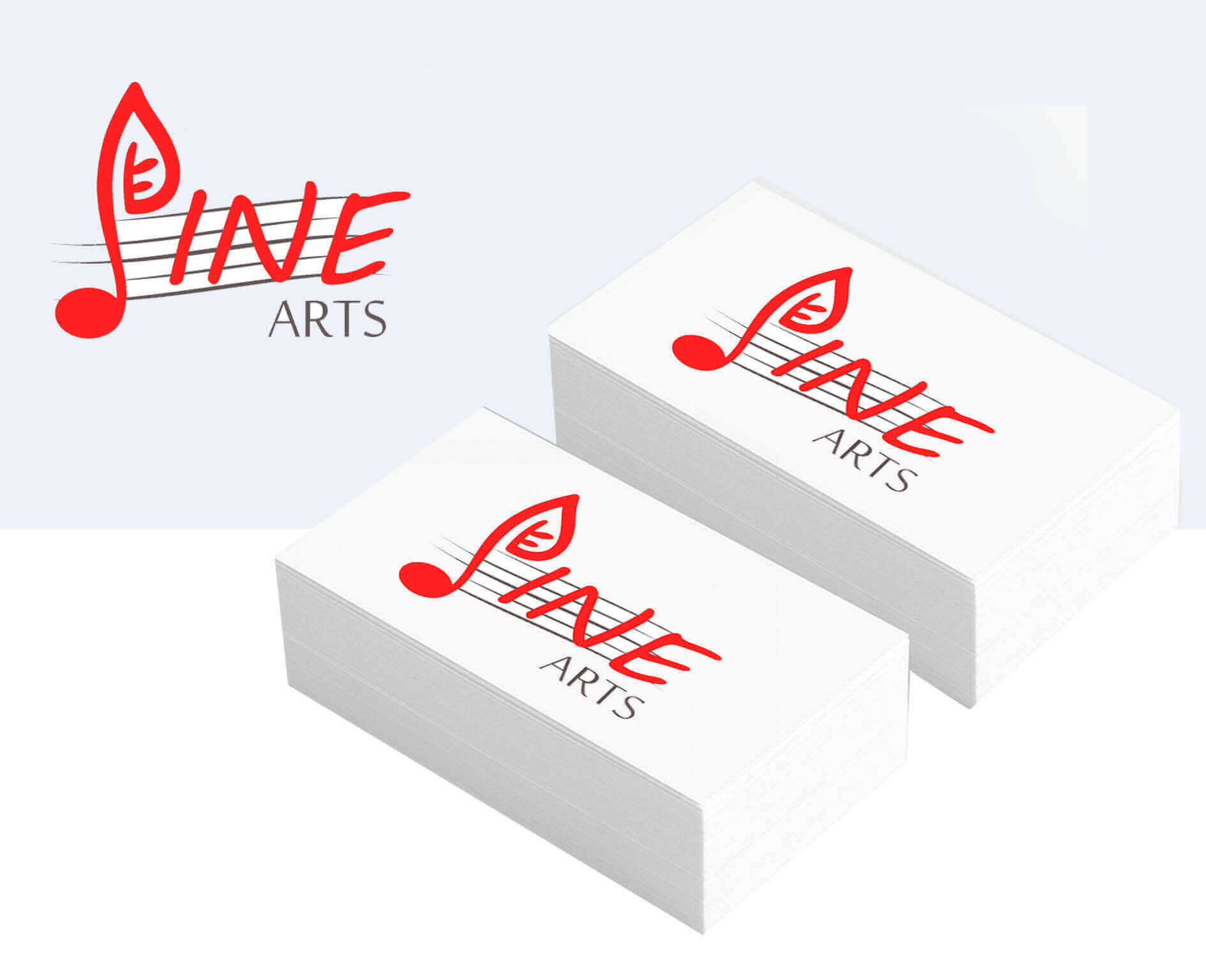 العلامة التجاريّة لمدرسة باين آرتس للموسيقى