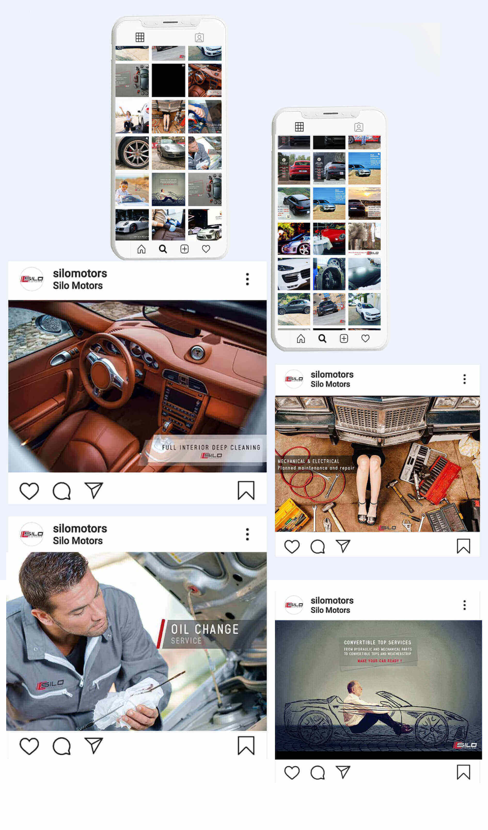 تسويق لسيلو موتورز على مواقع التوصل الاجتماعي