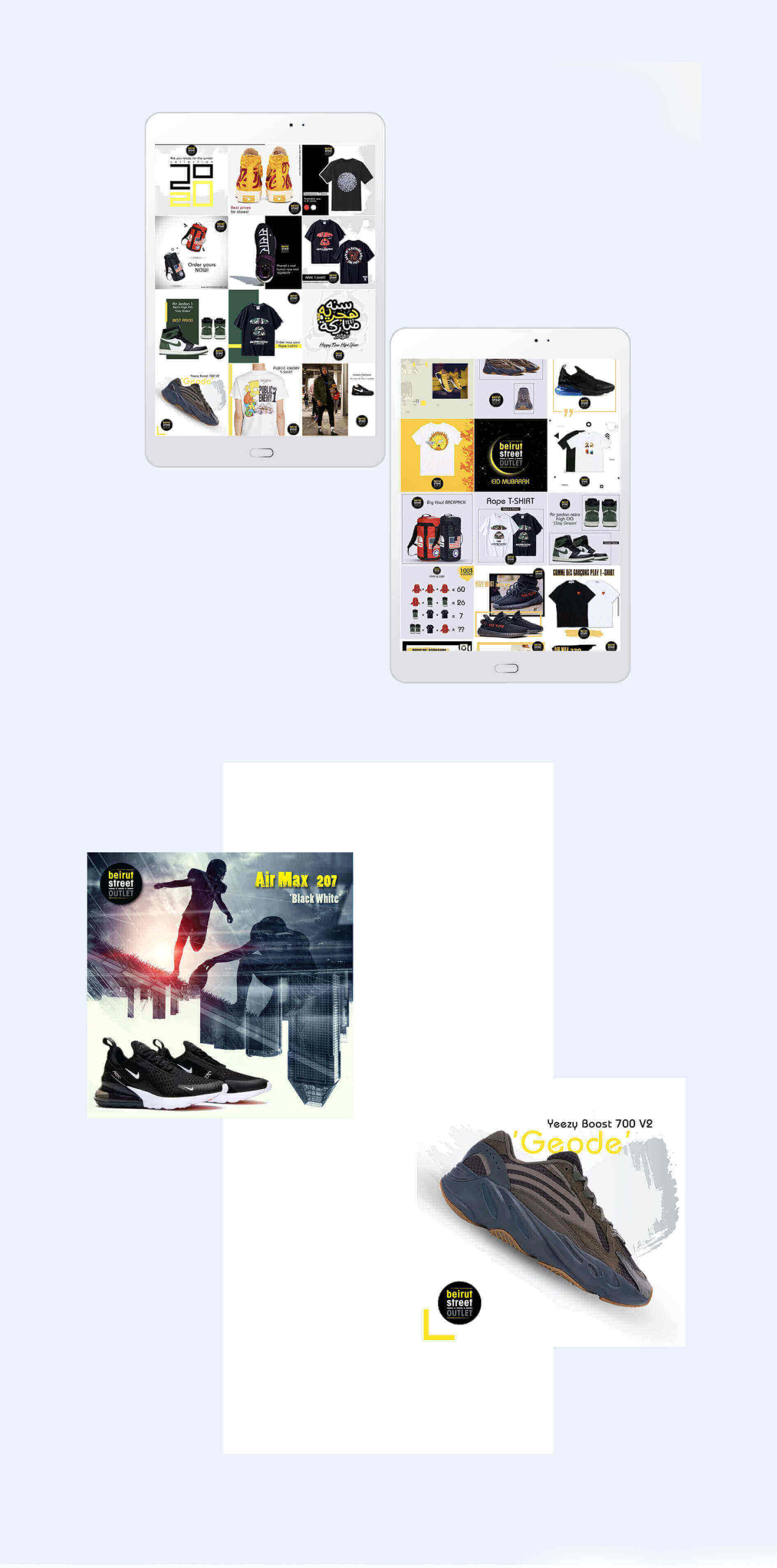 التسويق وإدارة إعلانات بيروت ستريت اوتليت في لبنان