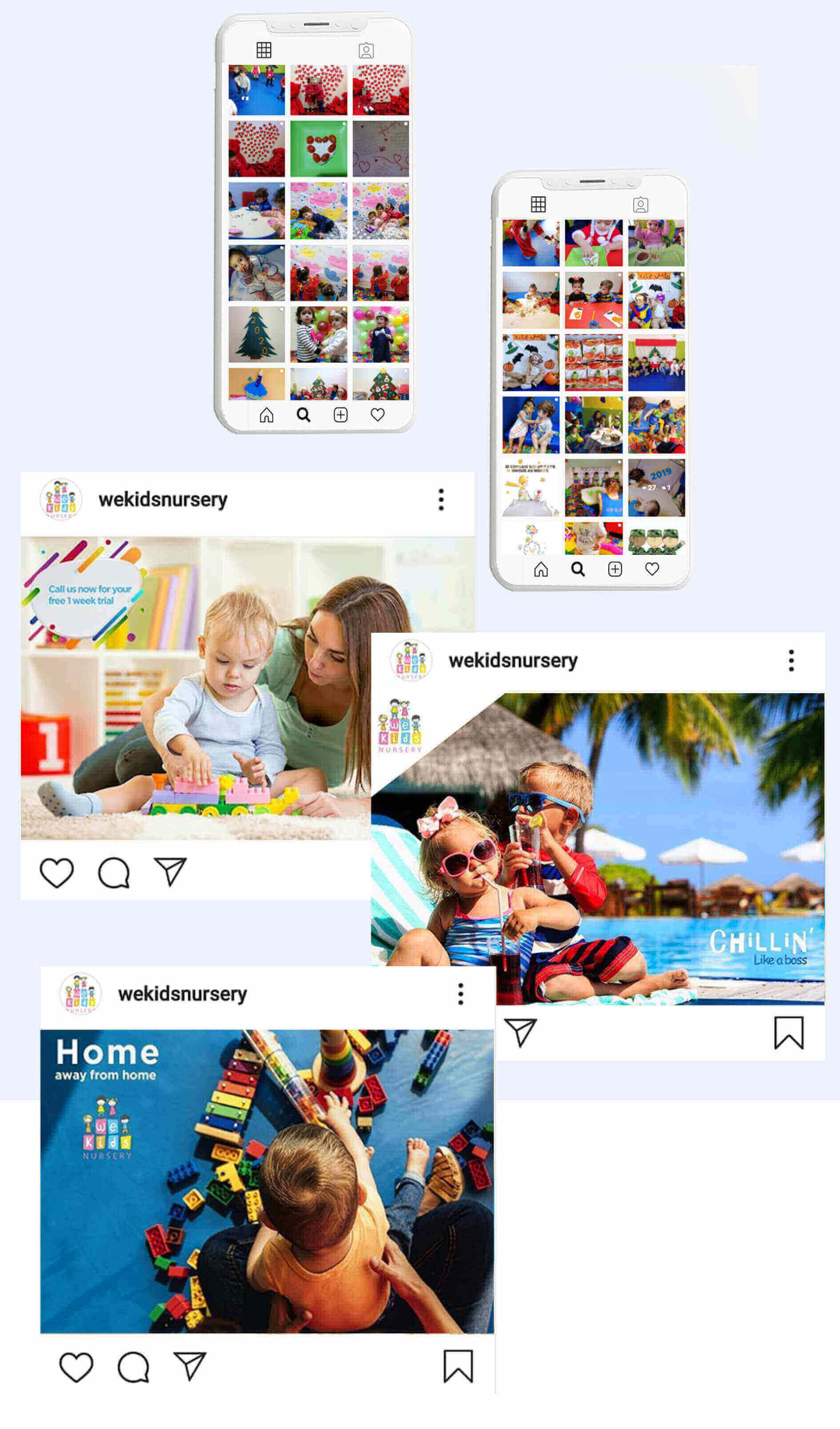 تسويق حضانة وي كيدز على الإنترنت